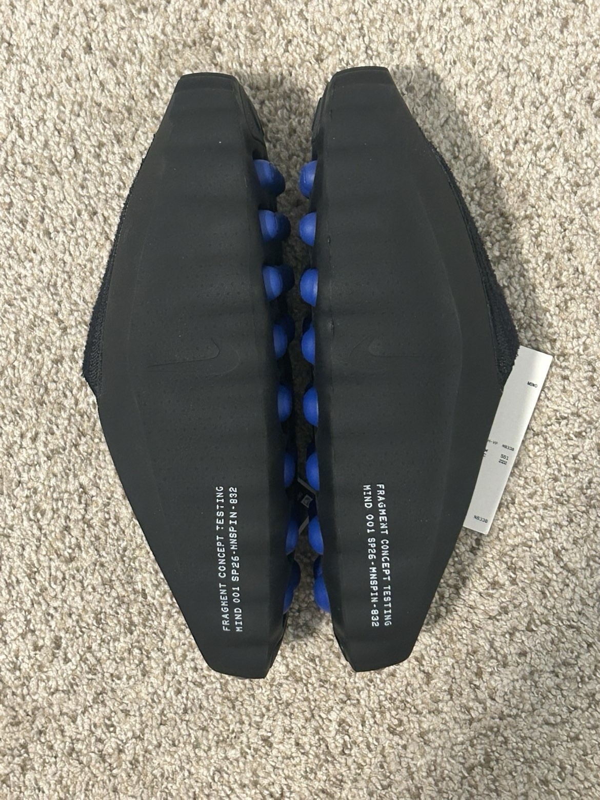 Fragment x Nike Mind 001 “black” – US 10
