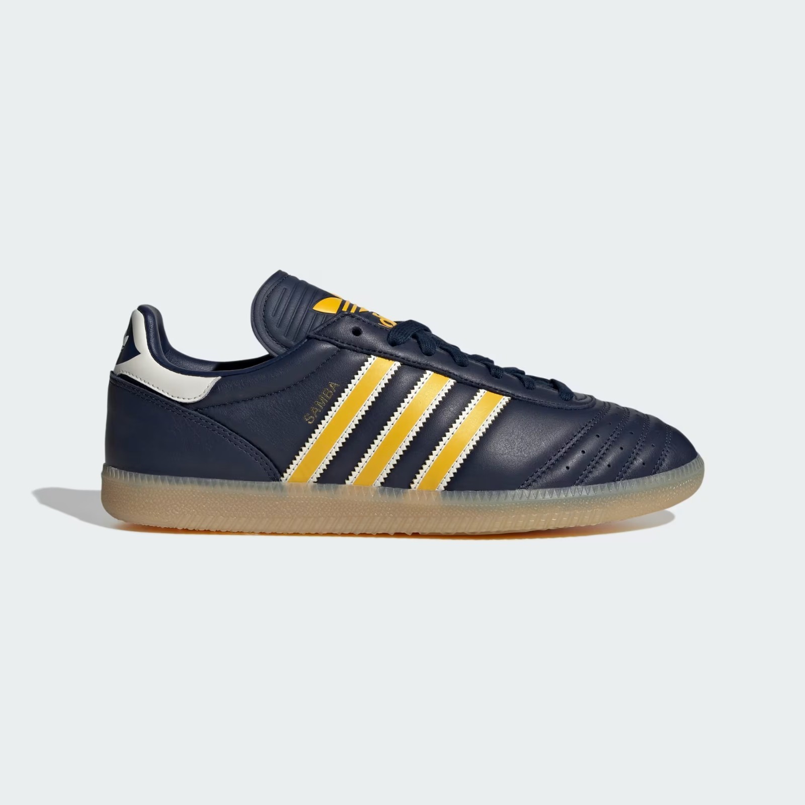 Adidas Originals Samba JP Indigo / Yellow / Gum Men Trainers IH4355