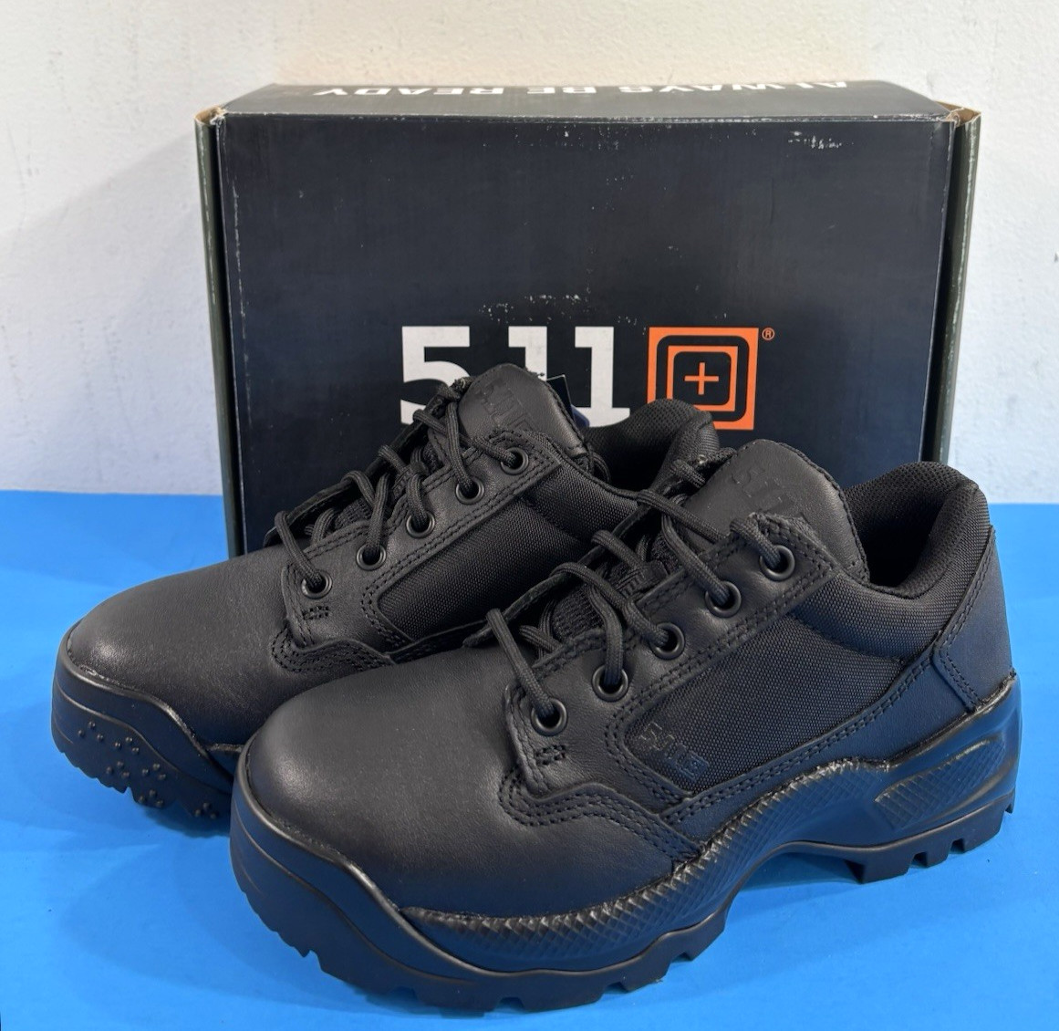 NIB 5 REG MENS 5.11 TACTICAL ATAC 2.0 LOW SHOE 12466 BLACK FREE SHIPPING