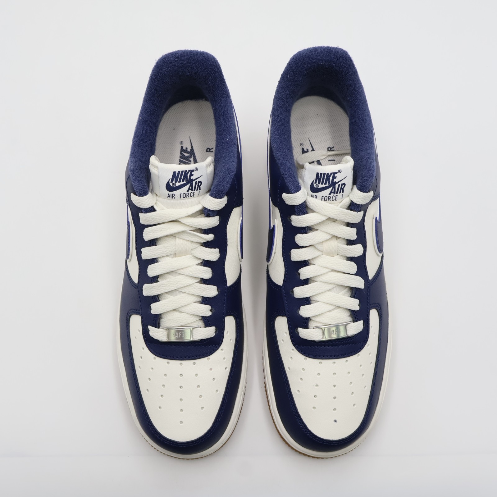 DQ7659-101 Nike Air Force 1 Low College Pack Navy White (Men’s)