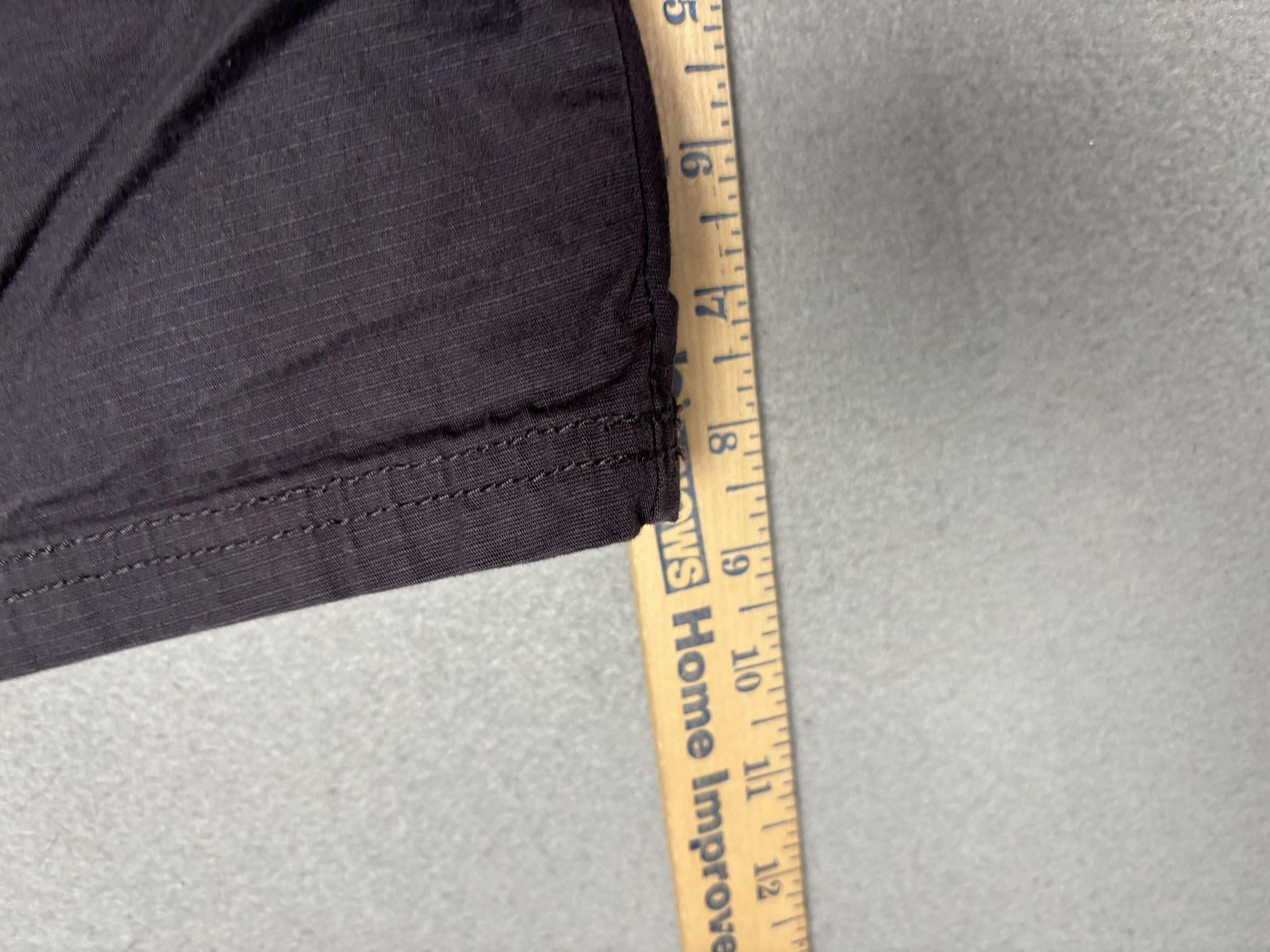 LEG3ND Discovery Shorts Mens Large Gray Ripstop Drawstring Casual Elastic Waist