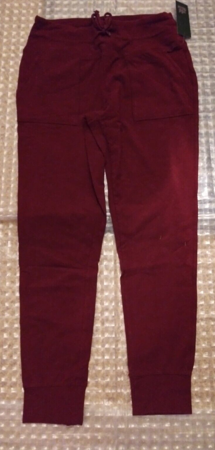 Wild Fable Sze Misses L Berry Stretchy Slip on & Off 2 Front Pockets 25-27″ Ins