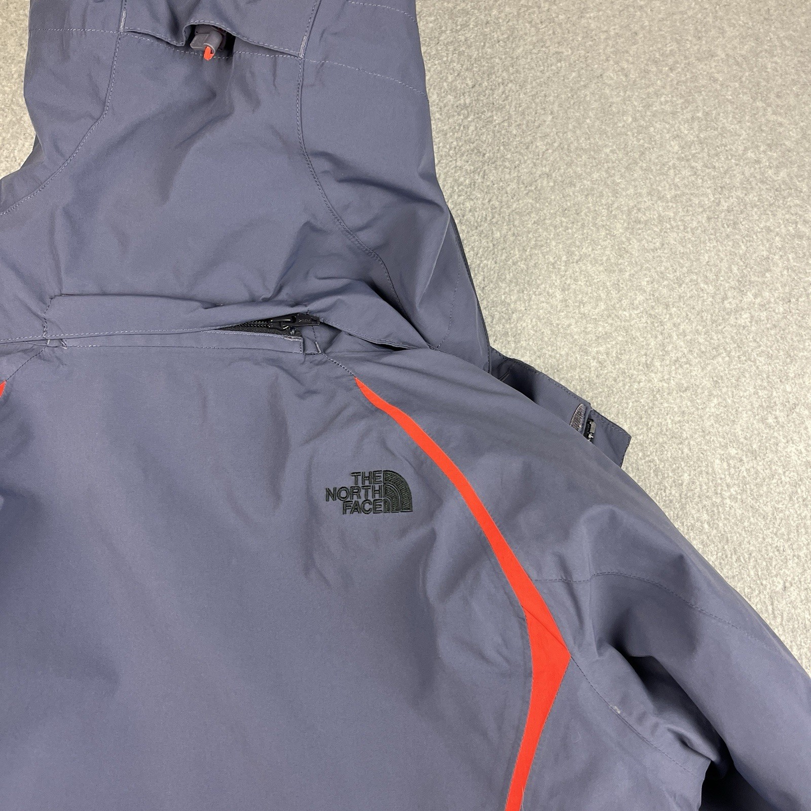 The North Face Ski Jacket Women Medium Hyvent Kira 2.0 Triclimate Greystone Blue