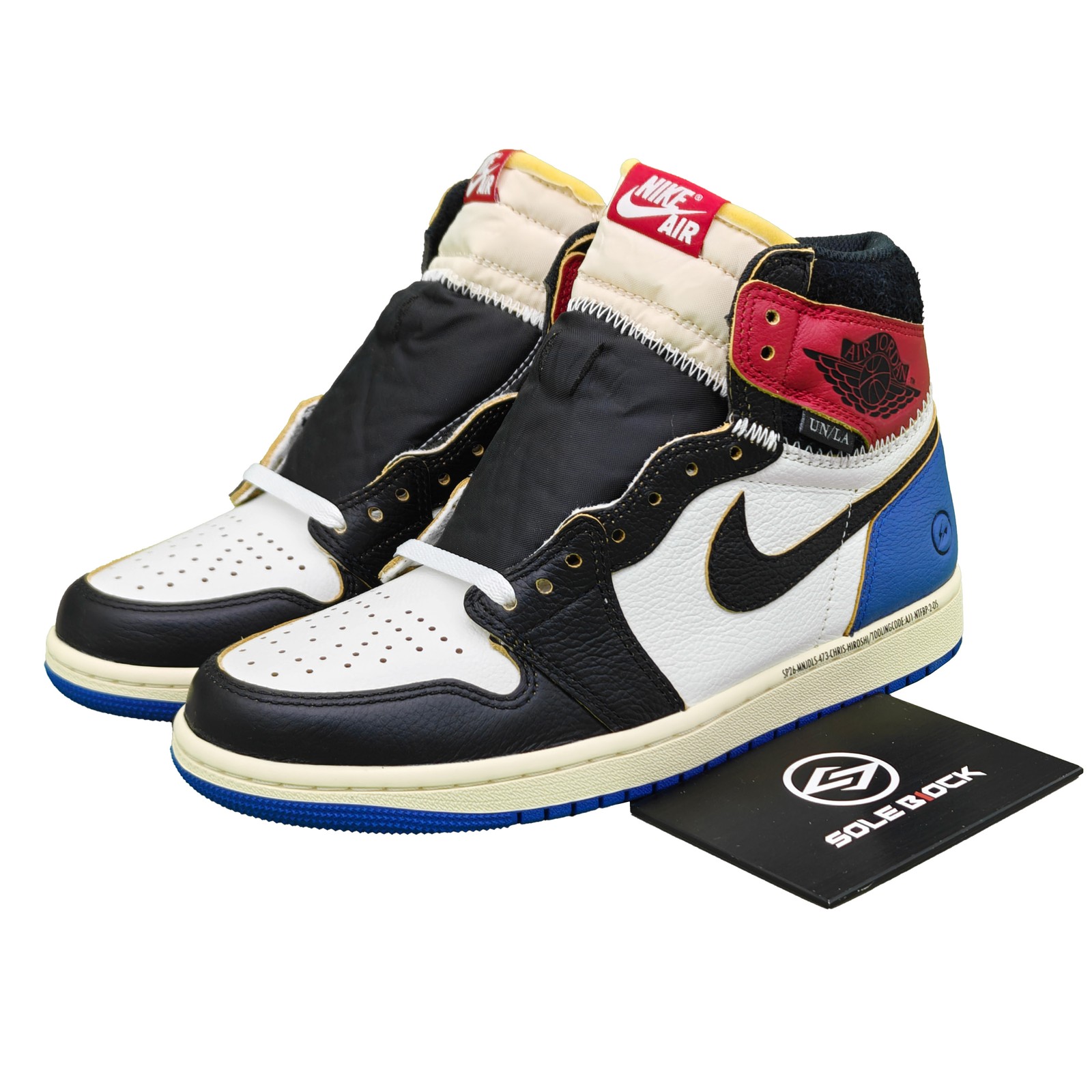 Fragment Design x Union LA Varsity x Air Jordan 1 High OG SP IO7847-002