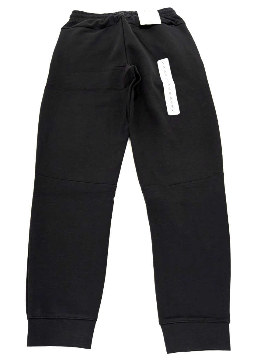 Members Mark Mens S Double Knit Stretch Everyday Active Jogger Black NWT