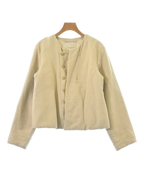 Vlas Blomme Blouson (Other) Beige 1(Approx. S) 2200671788018