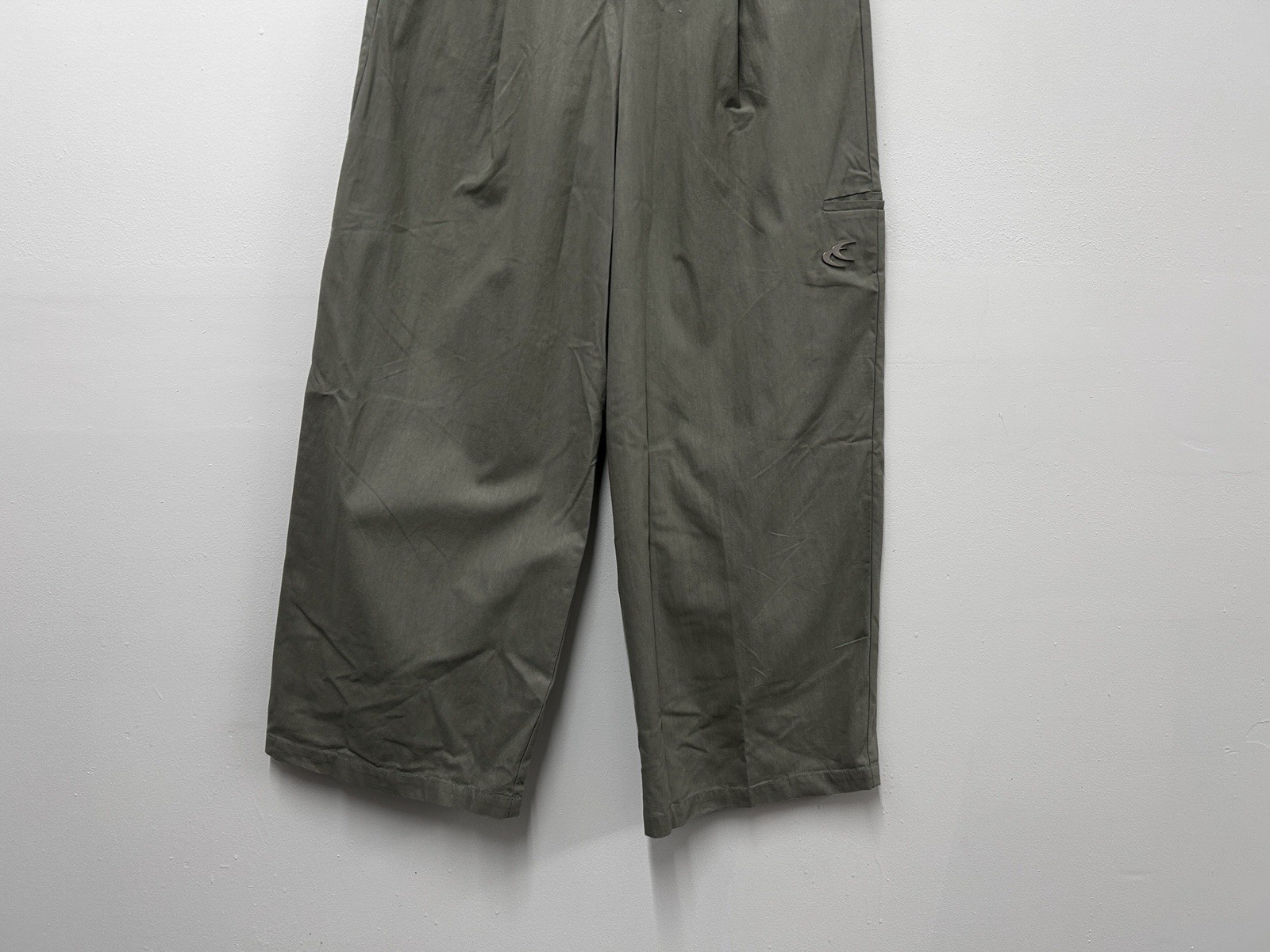 Scuffers Trousers Size 36 Grey Balloon Wide Leg Baggy Pants