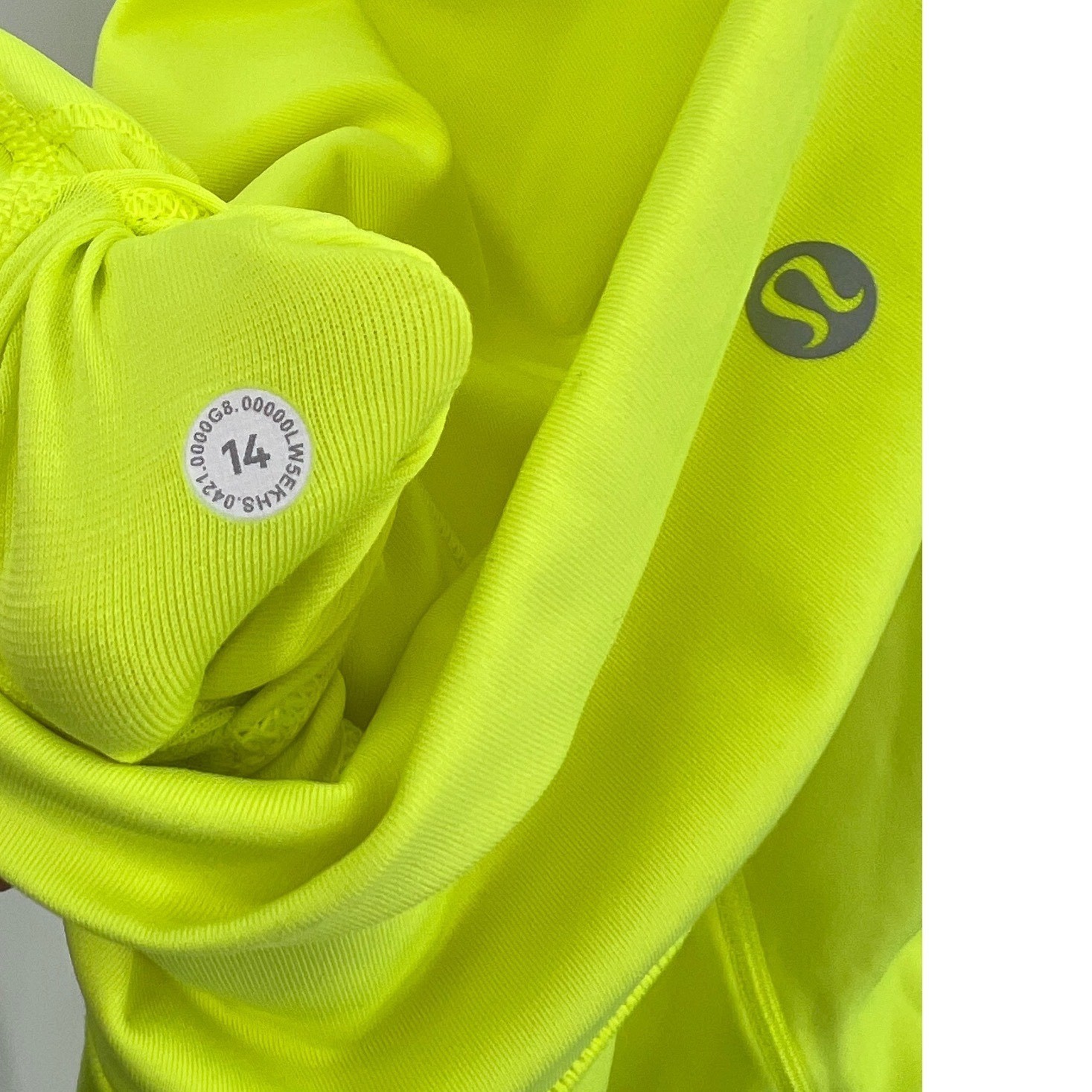 Lululemon Align High-Rise Legging 25 Electric Lemon Neon Yellow Size 14