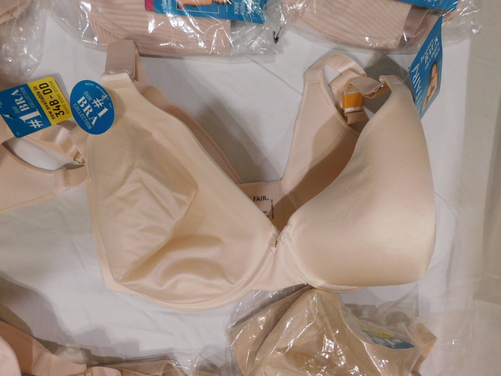 7 Vanity Fair Beauty Back Full Coverage Bra 36DD 75345 – New – READ DETAILS