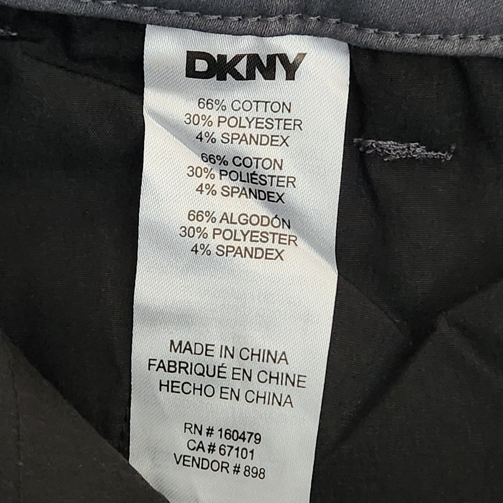 New DKNY Men’s Stanton Slim Fit Ultimate Stretch Cargo Pants Gray NWT 32×32 32