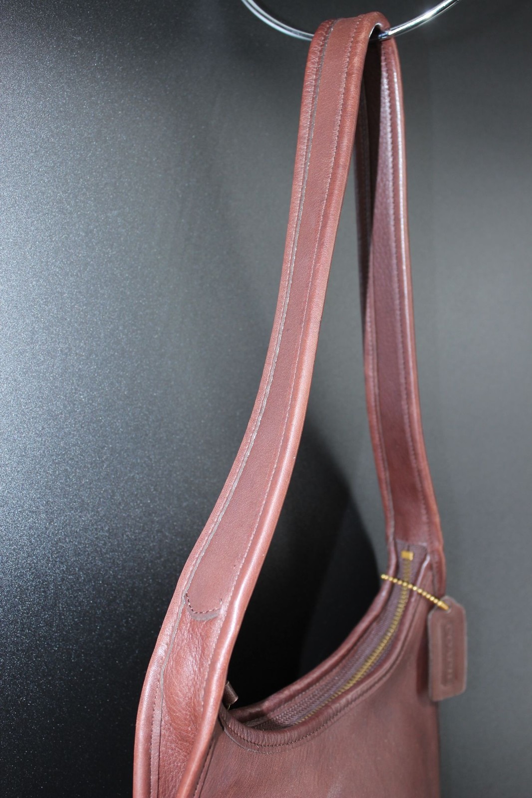Vintage COACH 9020 Ergo Hobo Shoulder Bag Brown Leather Purse – Gently Used