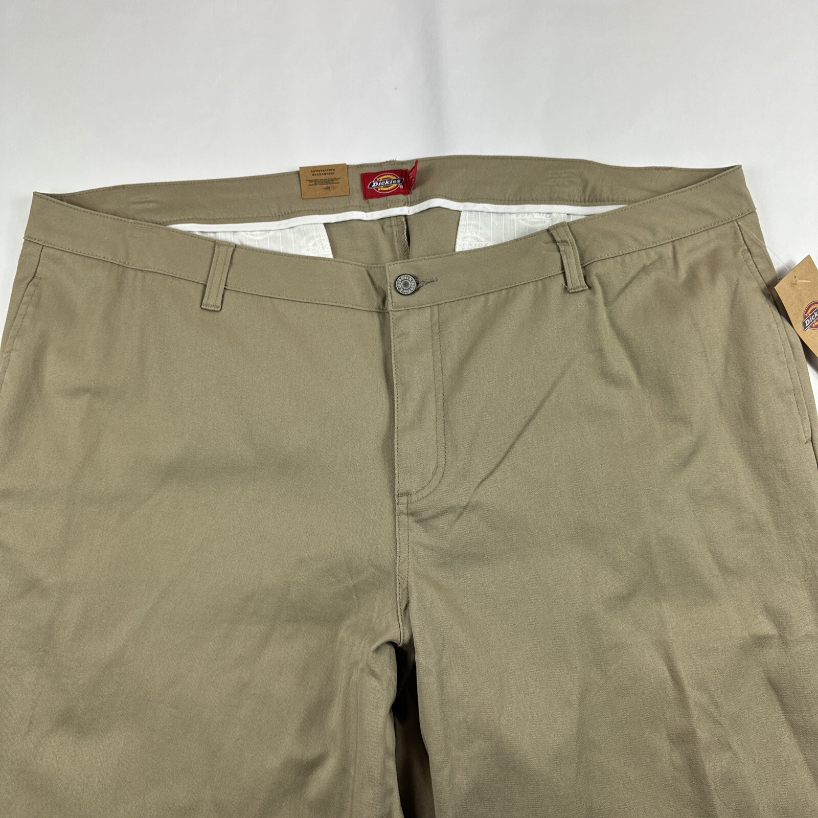 Dickies Skinny 4 Pocket Khakis Juniors 24 Mid Rise Chinos Slacks Trouser Stretch