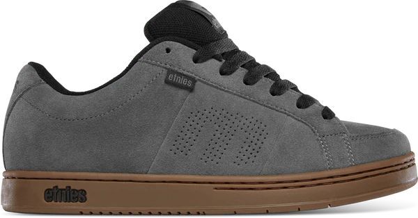 Etnies Kingpin Men’s Skate Shoes, Grey/Black/Gum, M10