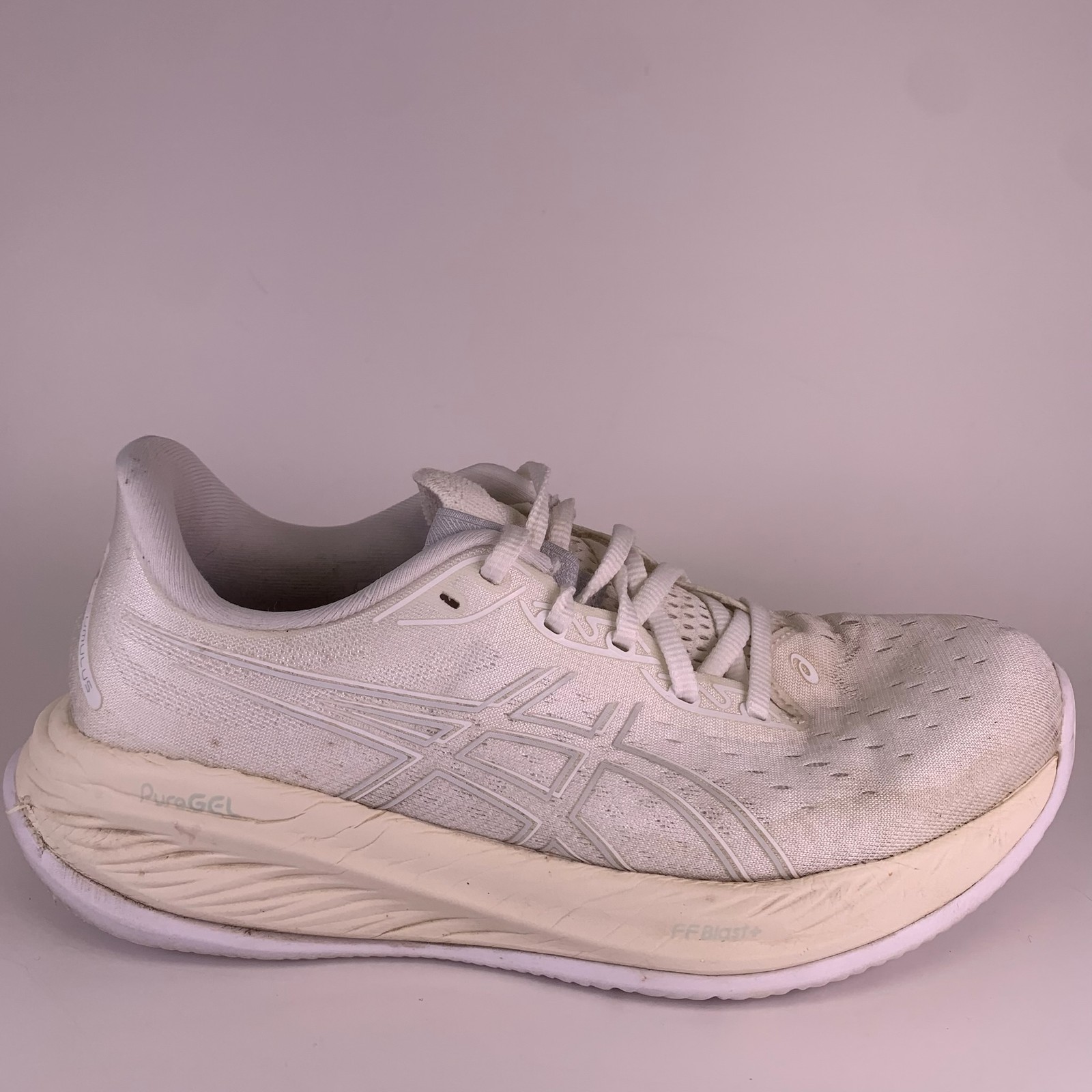ASICS Women Gel-Cumulus 26 1012B599 White Running Shoes Sneakers Size 9