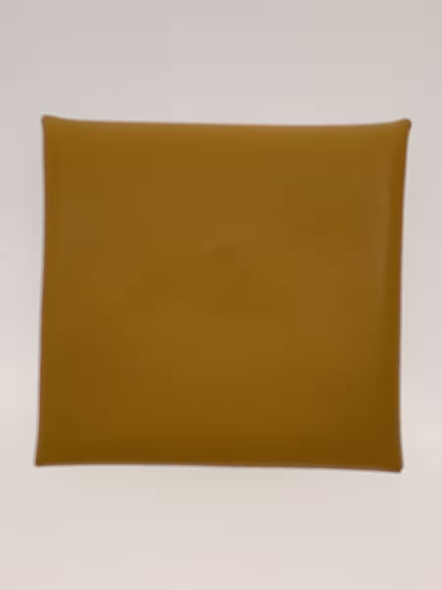 HERMES Coin Case Leather CML Plain C MZ 006 MA NULL