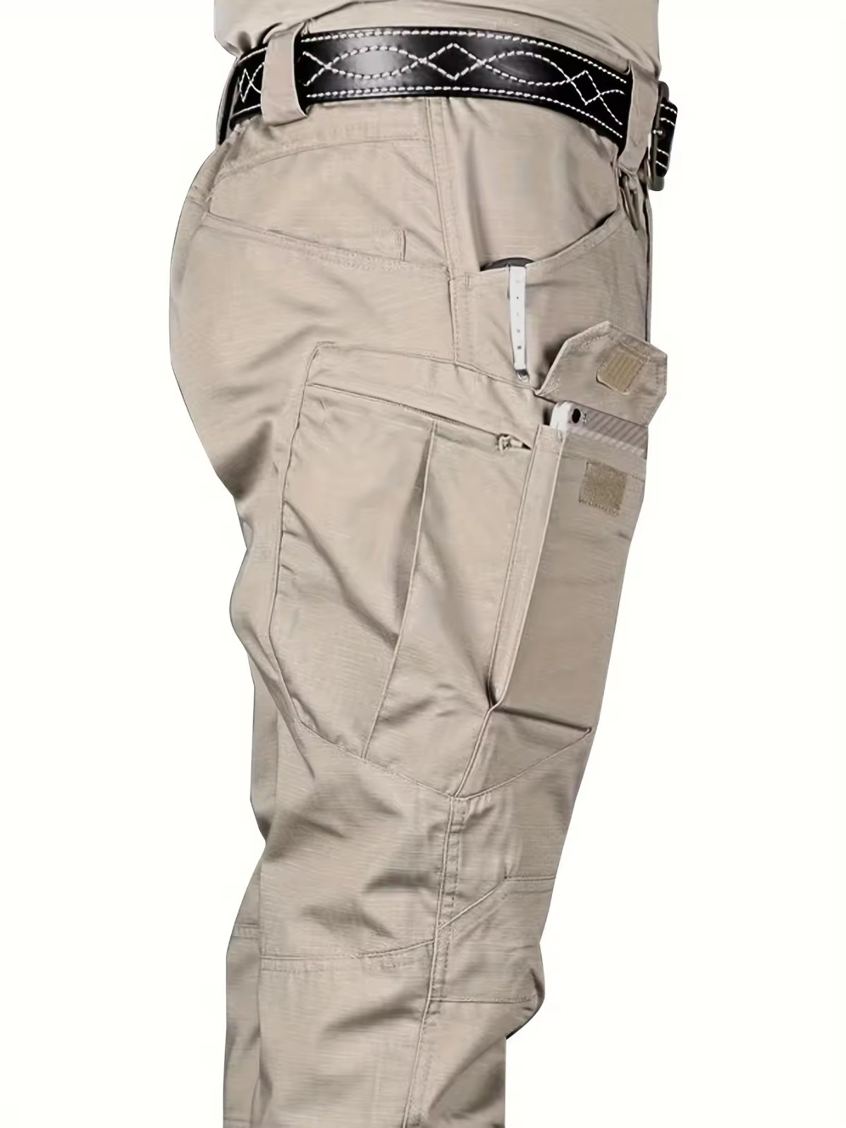 Tactical Mens Cargo Pants Waterproof Work Hiking Combat Outdoor Trousers Pants