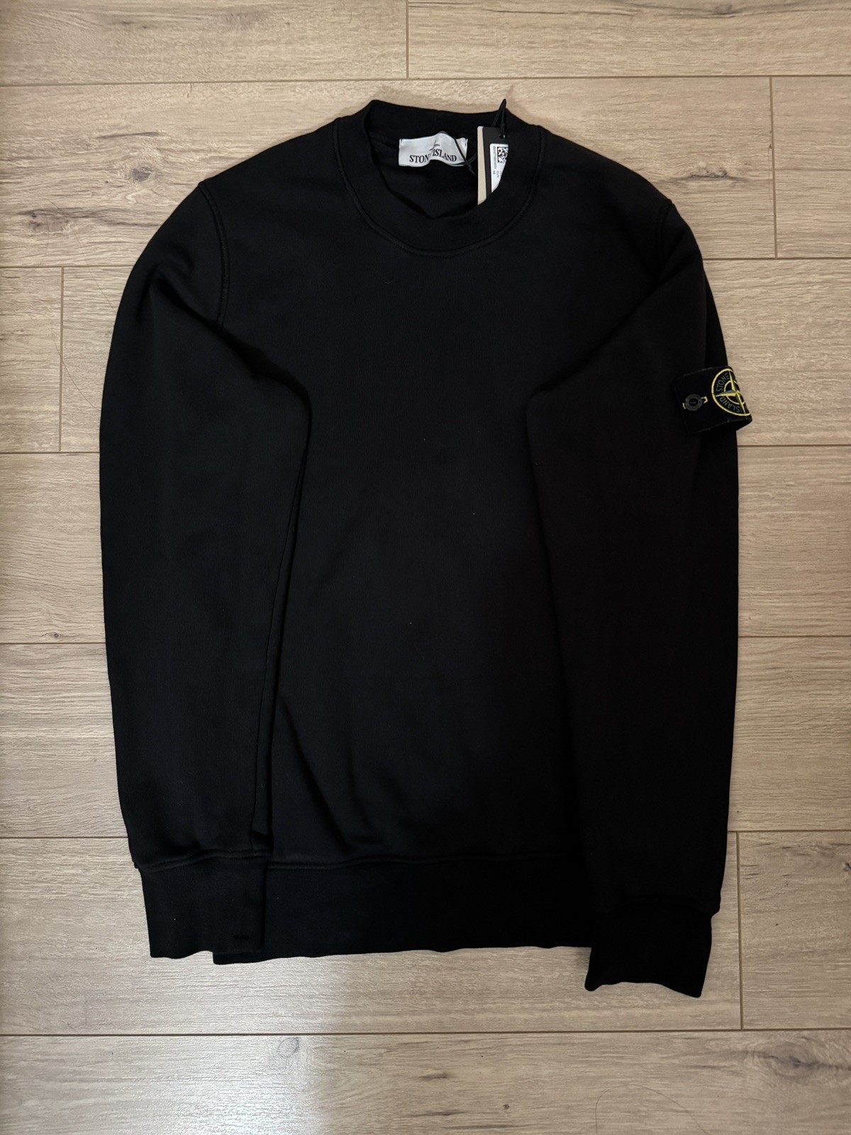 Stone Island Logo Patch Crewneck Sweatshirt: Men’s size small
