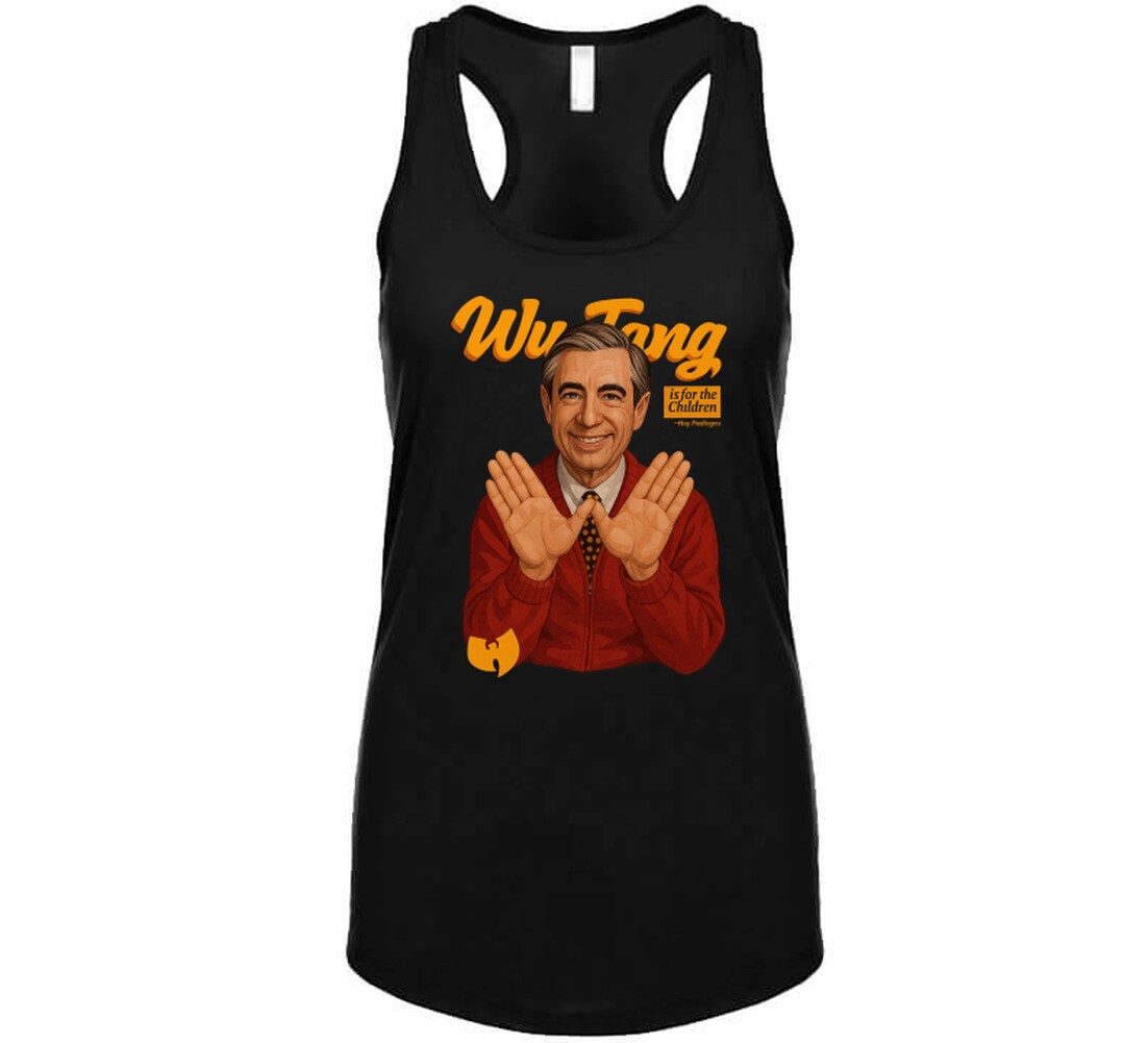 Wu-tang Is For The Children Mr Rogers Funny Parody T Shirt