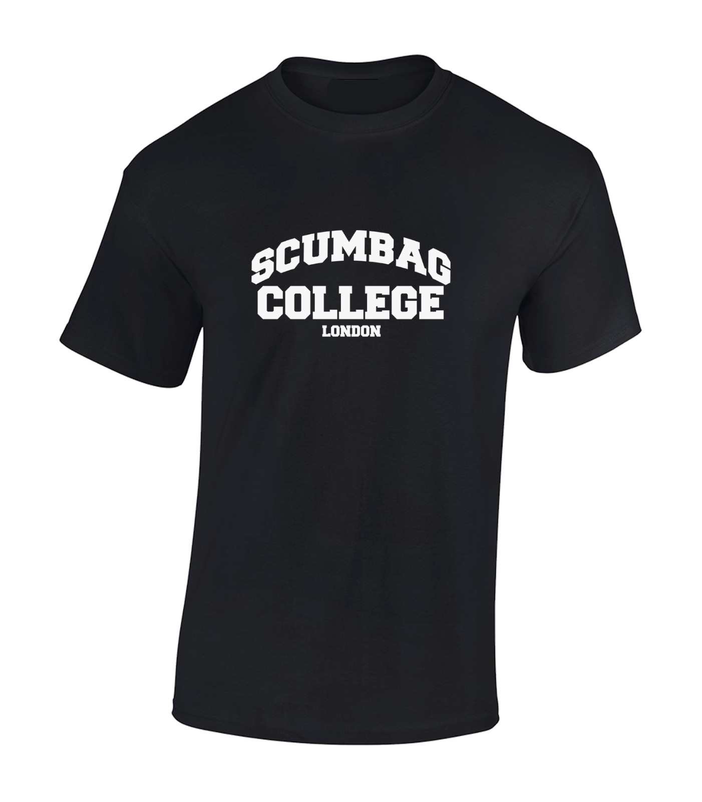 Scumbag College London Funny Retro Comedy Tv Design Unisex T-Shirt