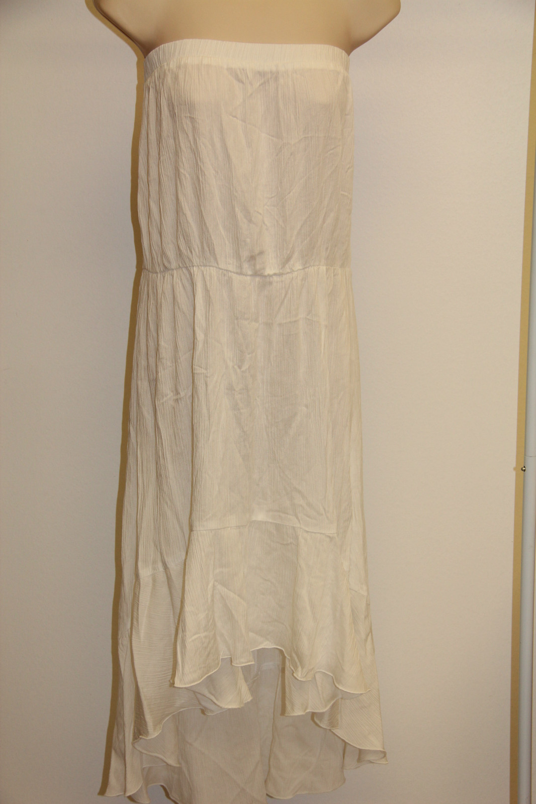 NWT Coco Bianco Swimsuit Strapless Cover Up Dress