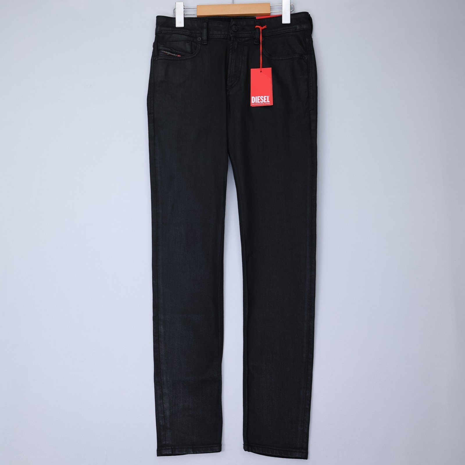 Diesel Mens Jeans 1979 Sleenker Trousers Skinny Leg Low Rise Black Size NWT