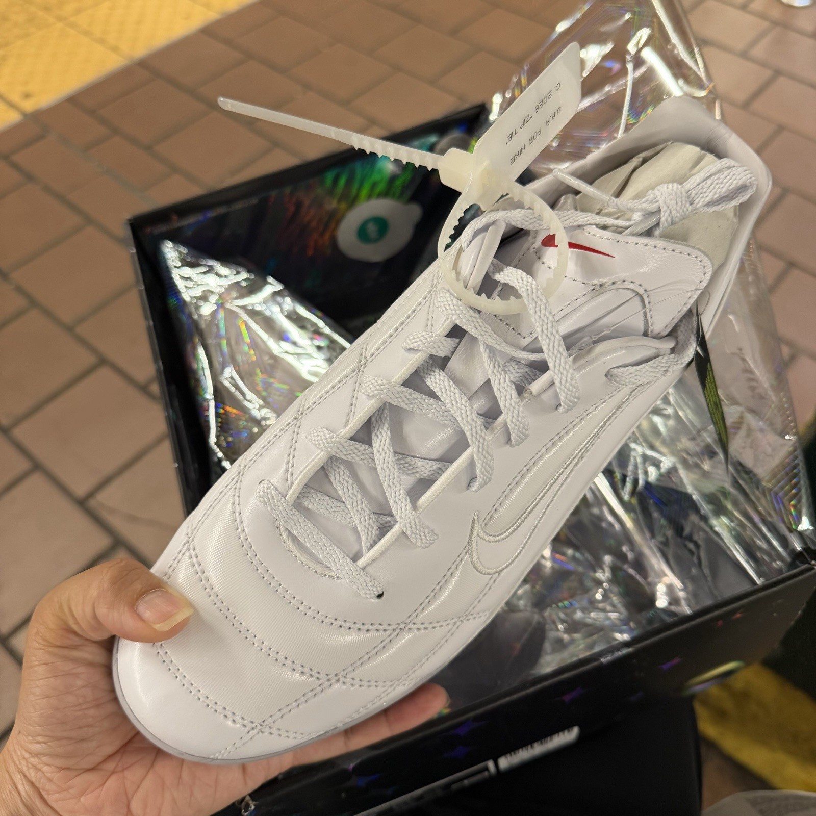 Virgil Abloh Archive × Nike Cryoshot Zoom M9 World Cup IM3886-100 Men Size 9.5