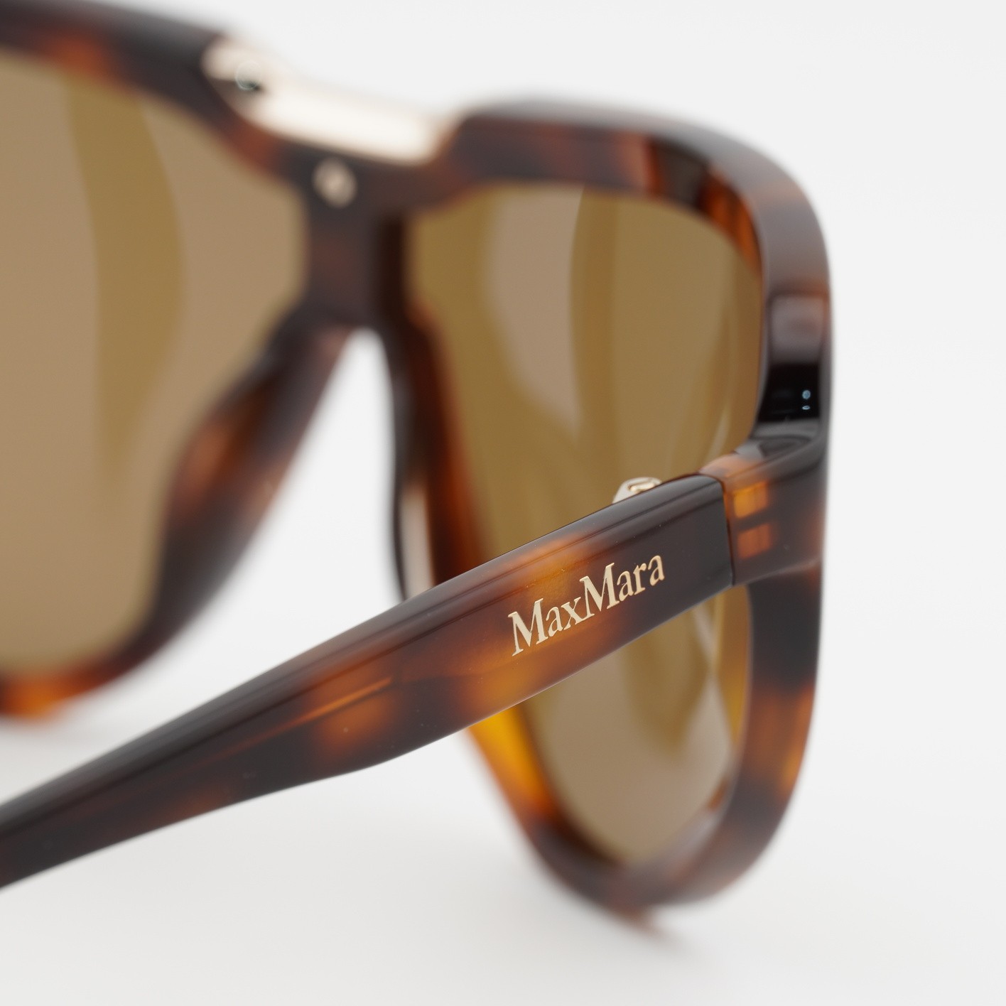 New Max Mara MM0084 52E Havana/Brown 139-0-115 Sunglasses