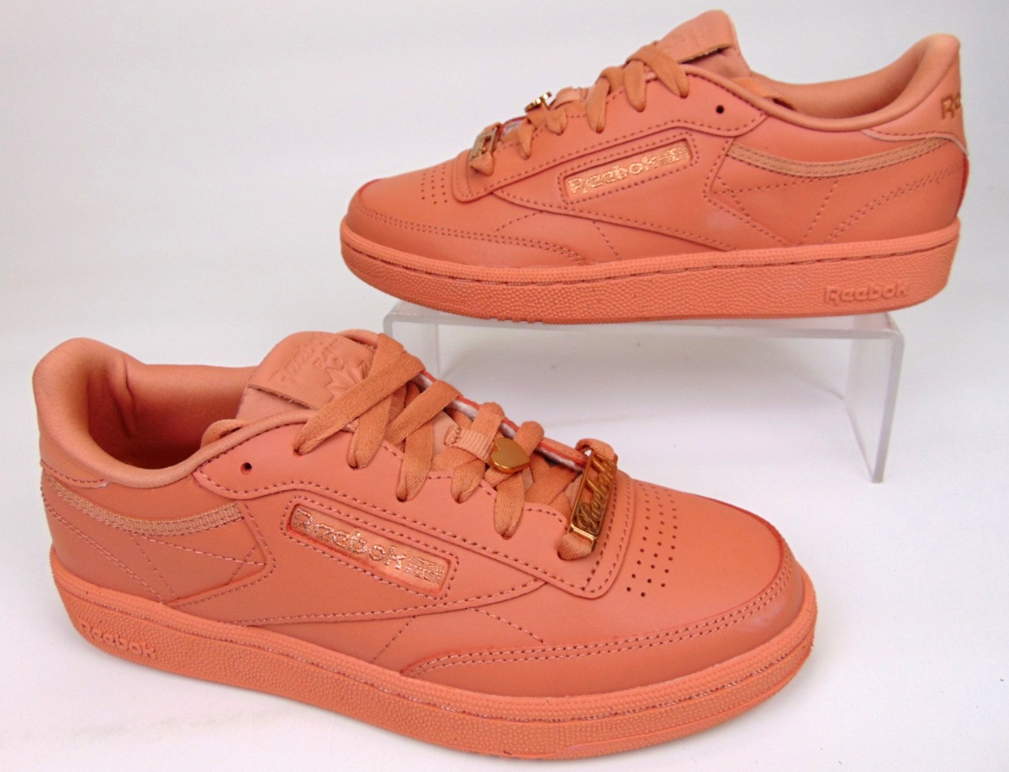 NEW! Reebok Club C 85 Casual Classic Sneakers Women’s Size 7.0 M, Mauve Leather