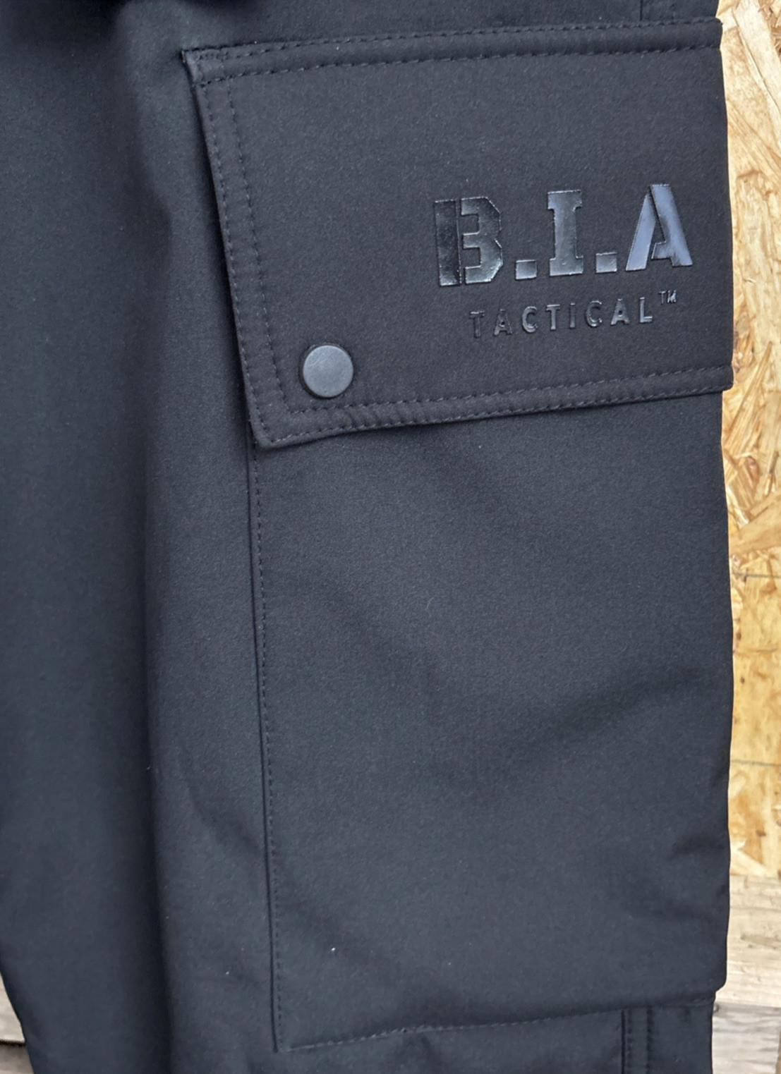 B.I.A Tactical Men’s Black / Brown Fleece lined Combat Pants 30,32,36,38,40,42