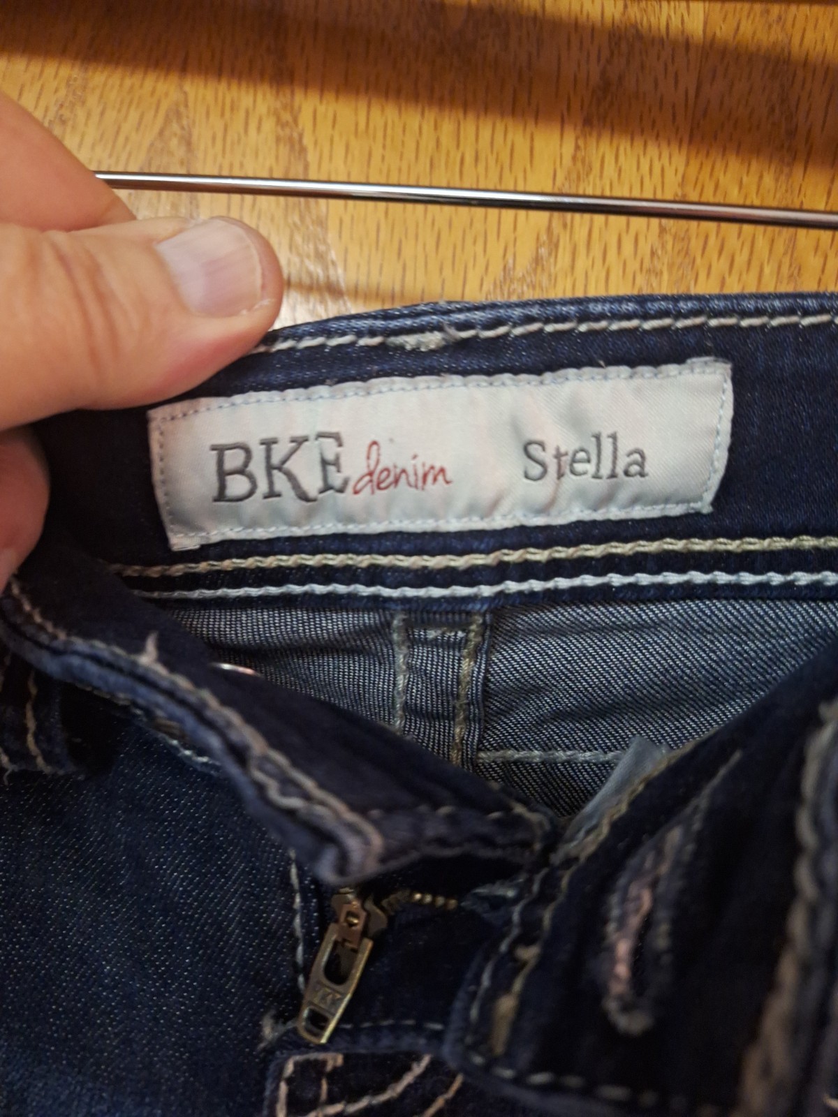 BKE Denim Women’s Pre-owned Jeans ~ Stella ~ Stretch/Skinny Jeans Size 24 × 33.5