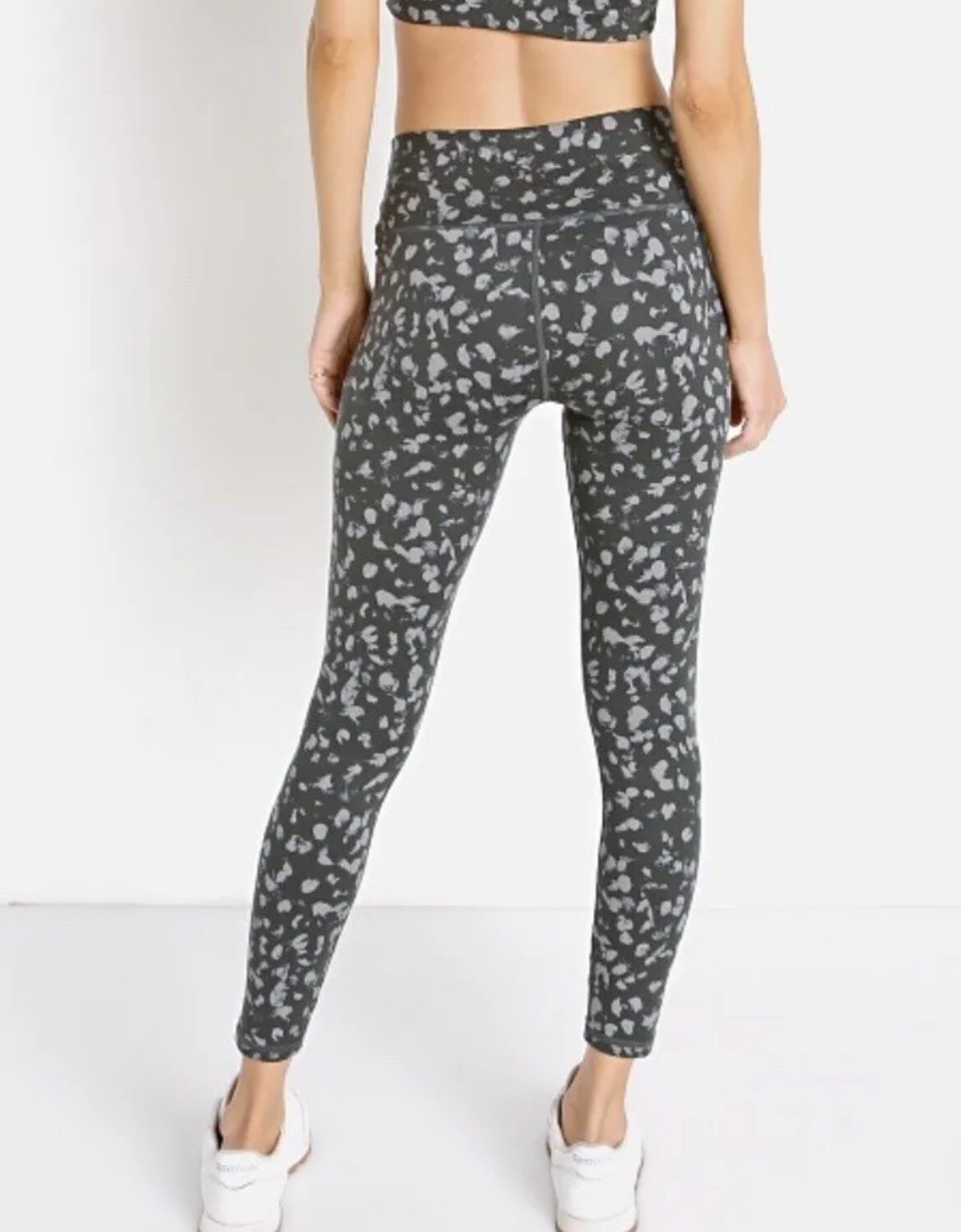 Varley Century Legging Broken Mini Spot Green Size XSmall BNWT