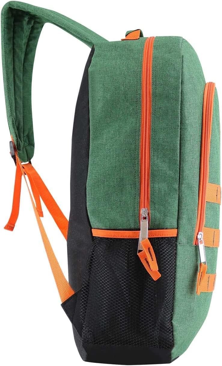 6-Pack 19” Bulk Sport Backpacks with 18 Pc School Supply Kit in 6 Assorted Style