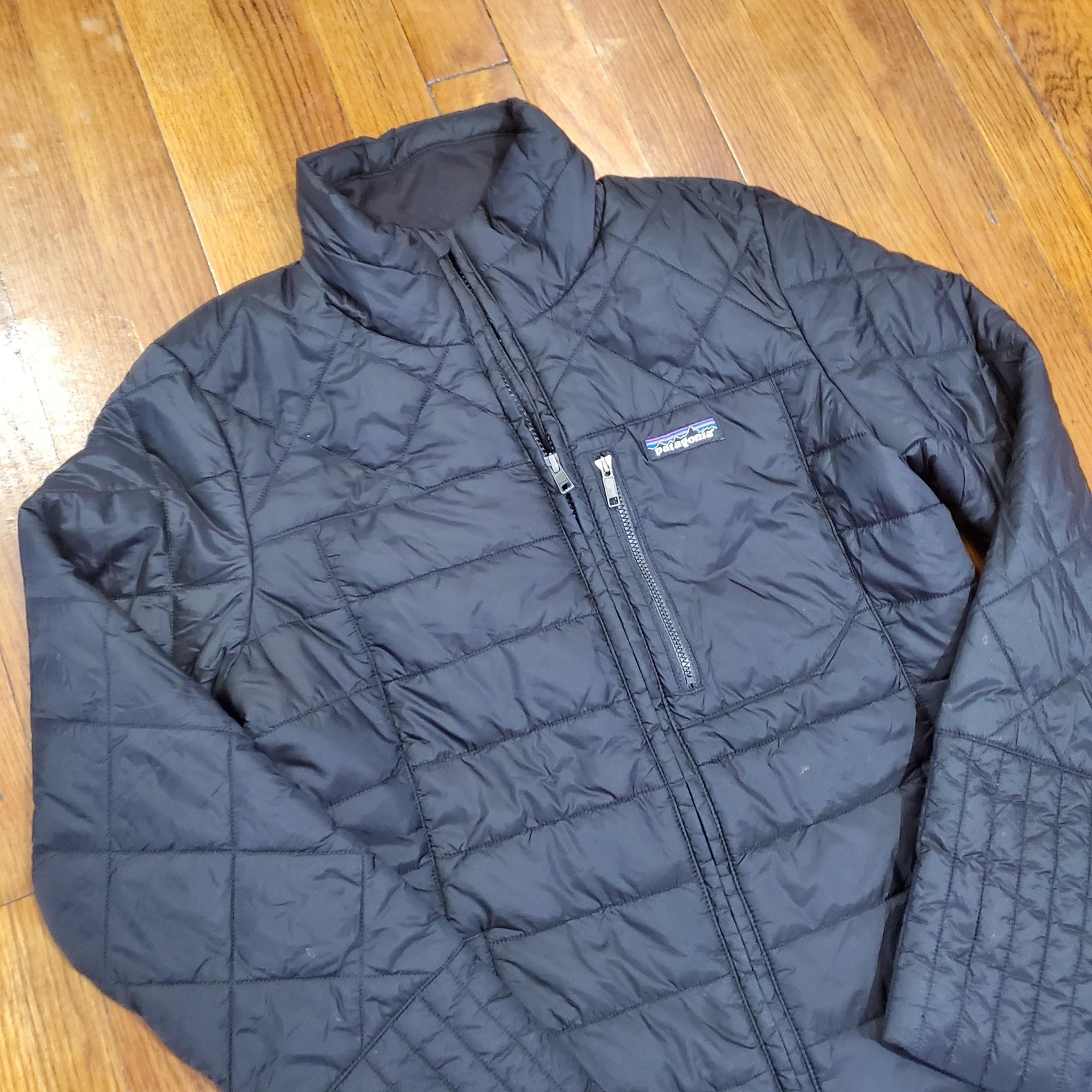 Patagonia Radalie Jacket Womens Small Black Insulated Puffer Full Zip STY27690