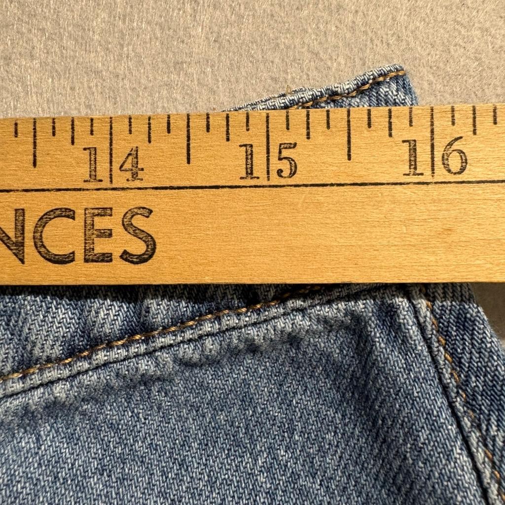 Celebrity Pink Carpenter Jeans Womens Medium Blue Denim Wide Leg Elastic Back