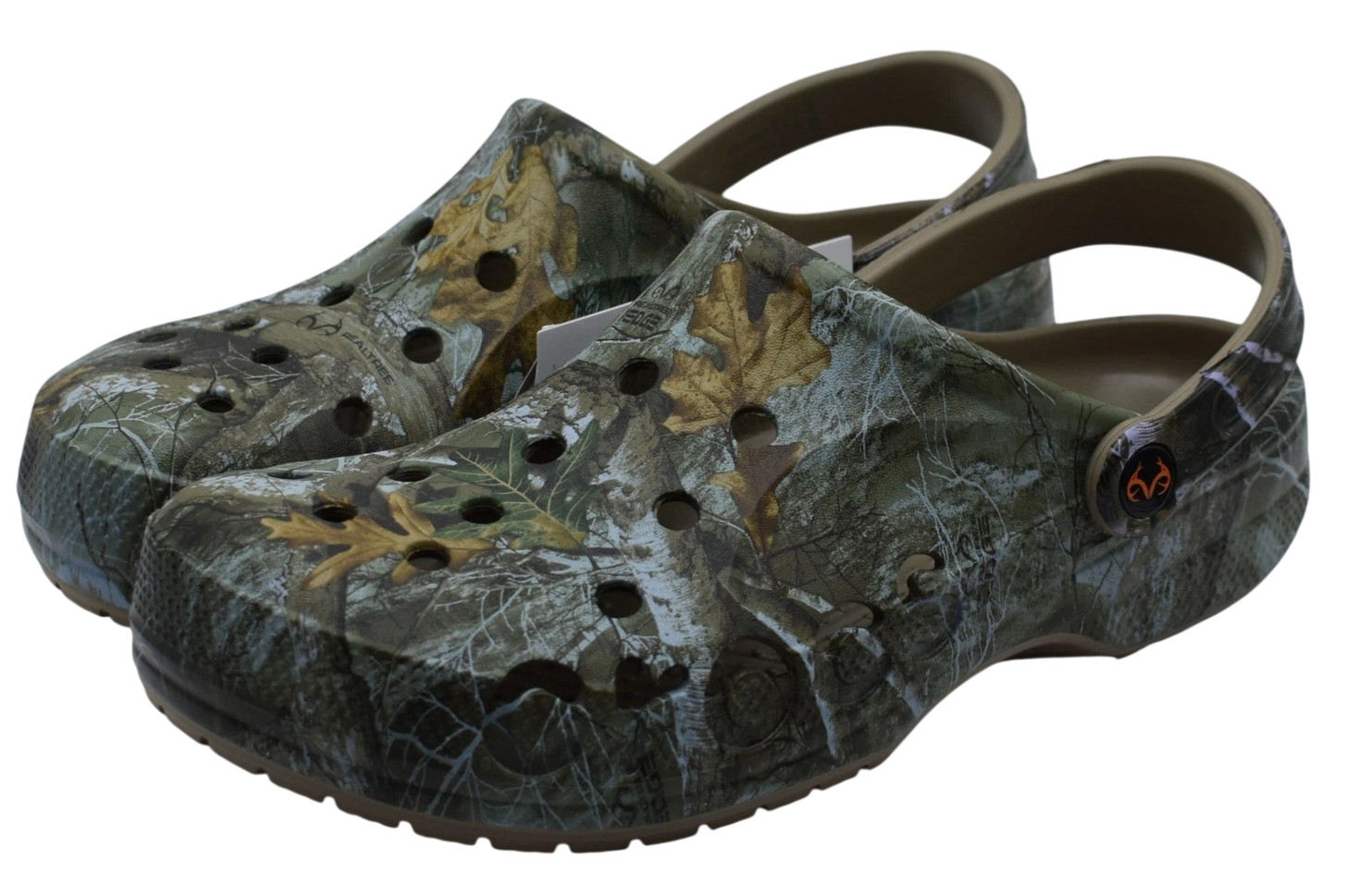 Crocs Baya Realtree APX Edge Camo Clogs Unisex M12 W14 Slip On Shoes New