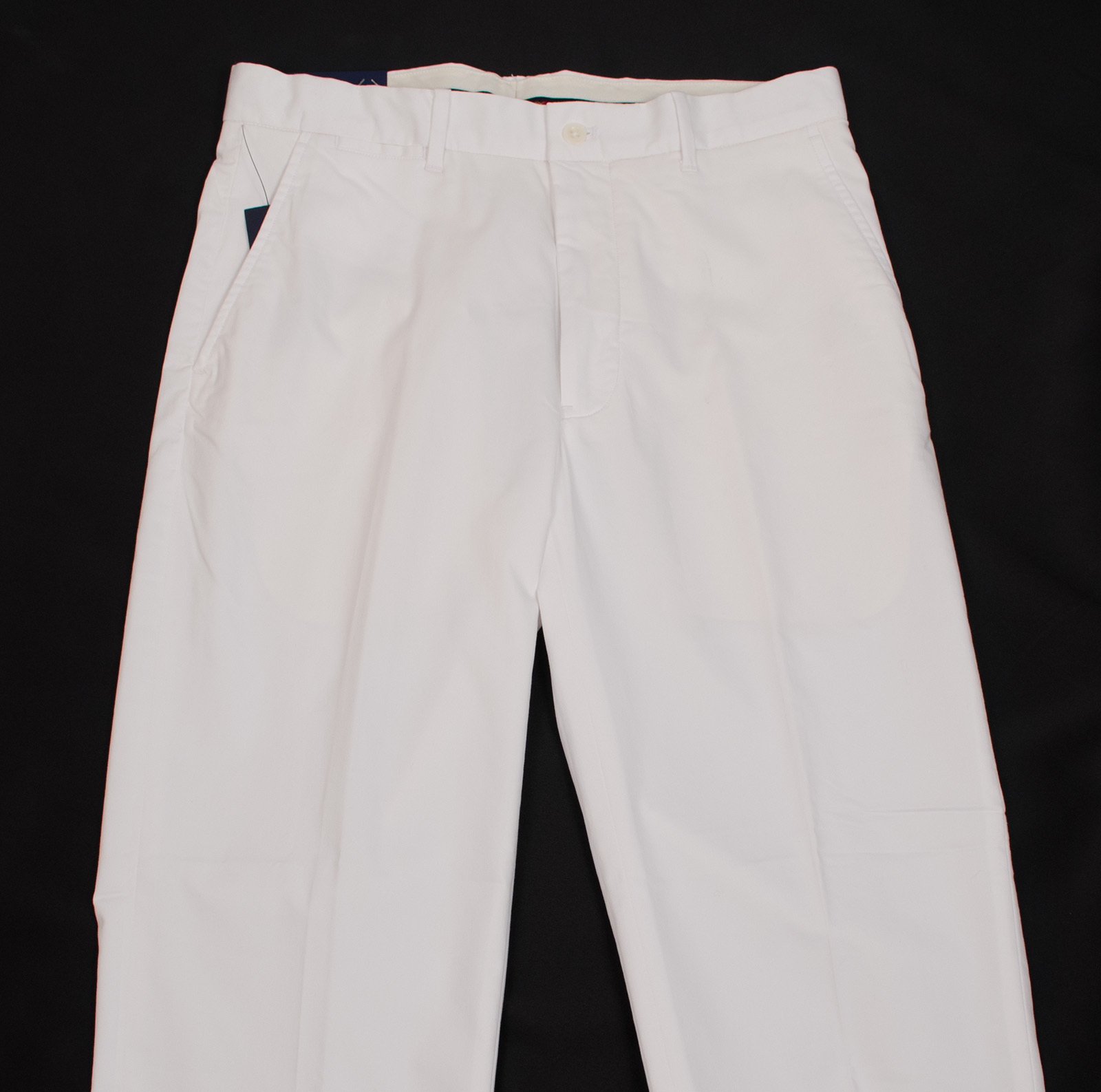 POLO RALPH LAUREN GOLF MEN’S WHITE FLAT FRONT STRETCH PANTS MULTISIZE