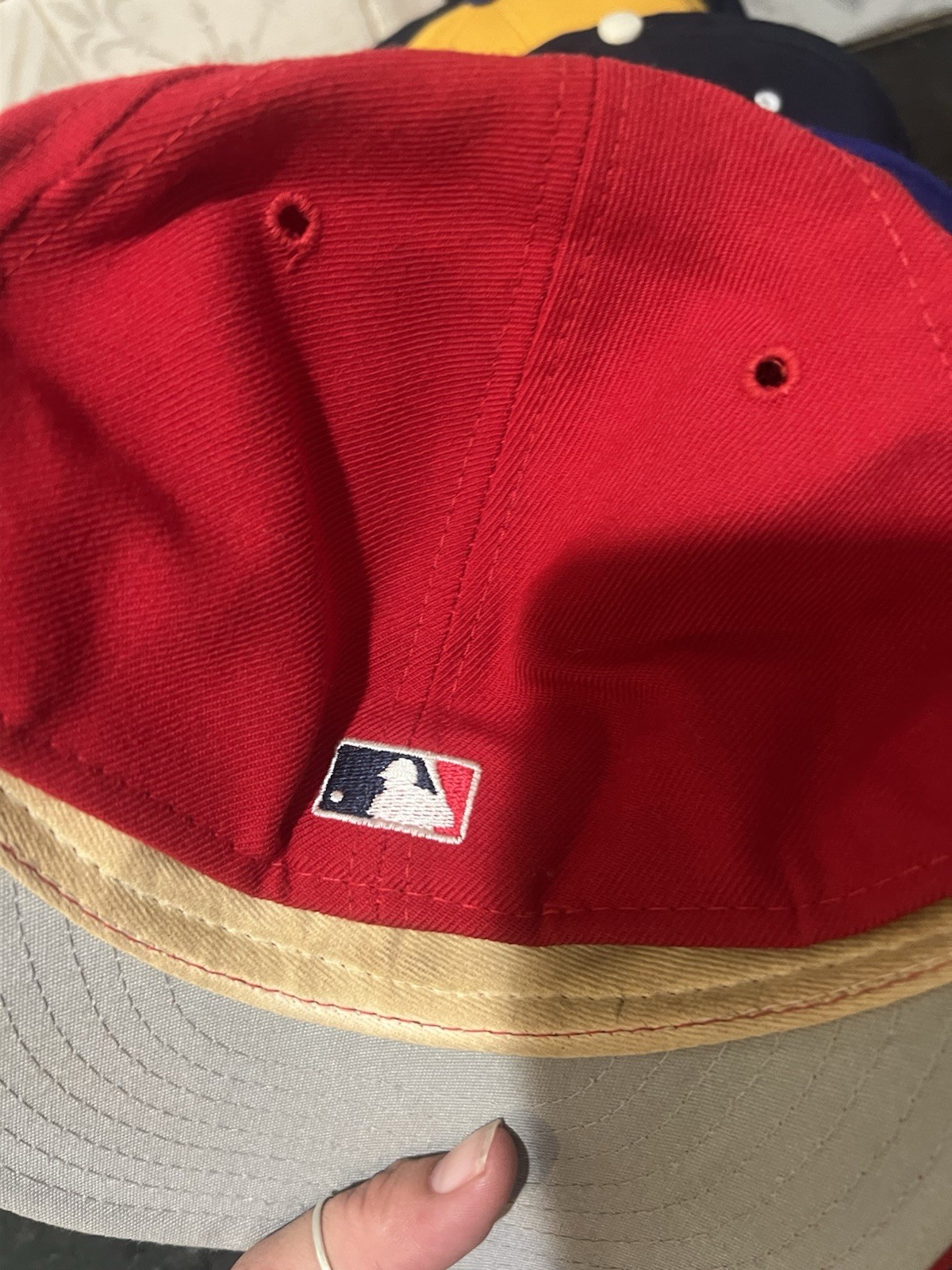Lot 7 Sports Caps / Hat Collectible