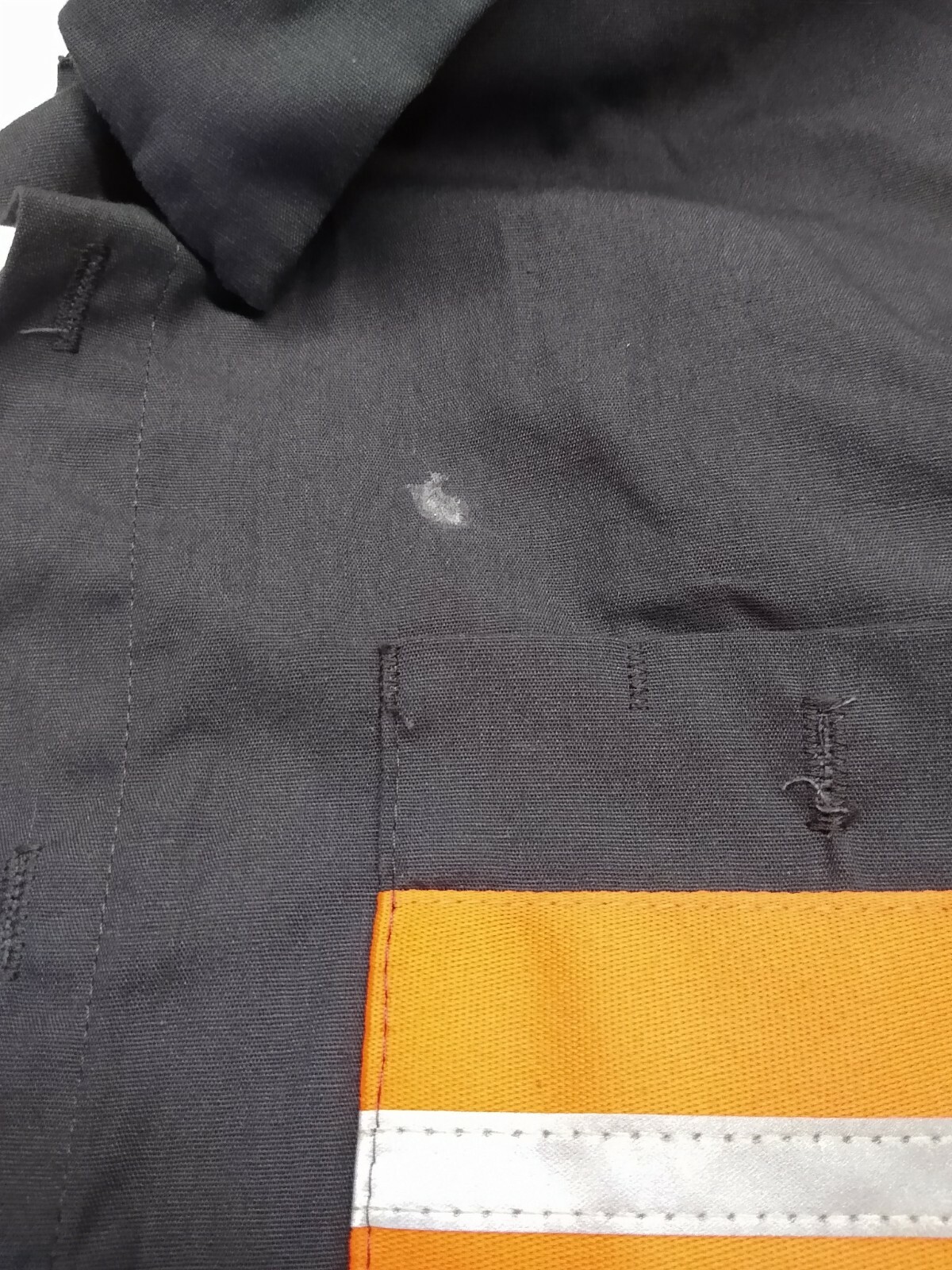 Used Work Shirts High Visibility Hi-Vis Reflective Safety Uniform Towing