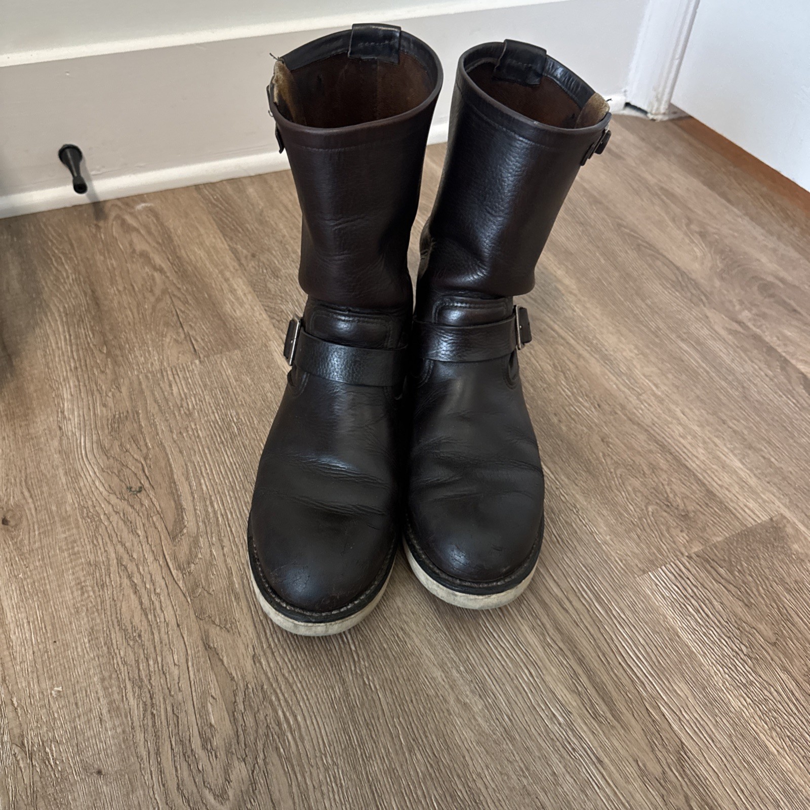 Red Wing 2970 Engineer Boots Briar Oil Slick, Size 9.5D