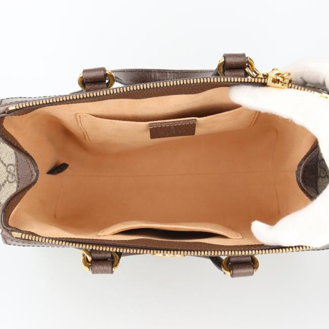 Gucci 547551 Ophidia GG Small Handbag Shoulder Bag White