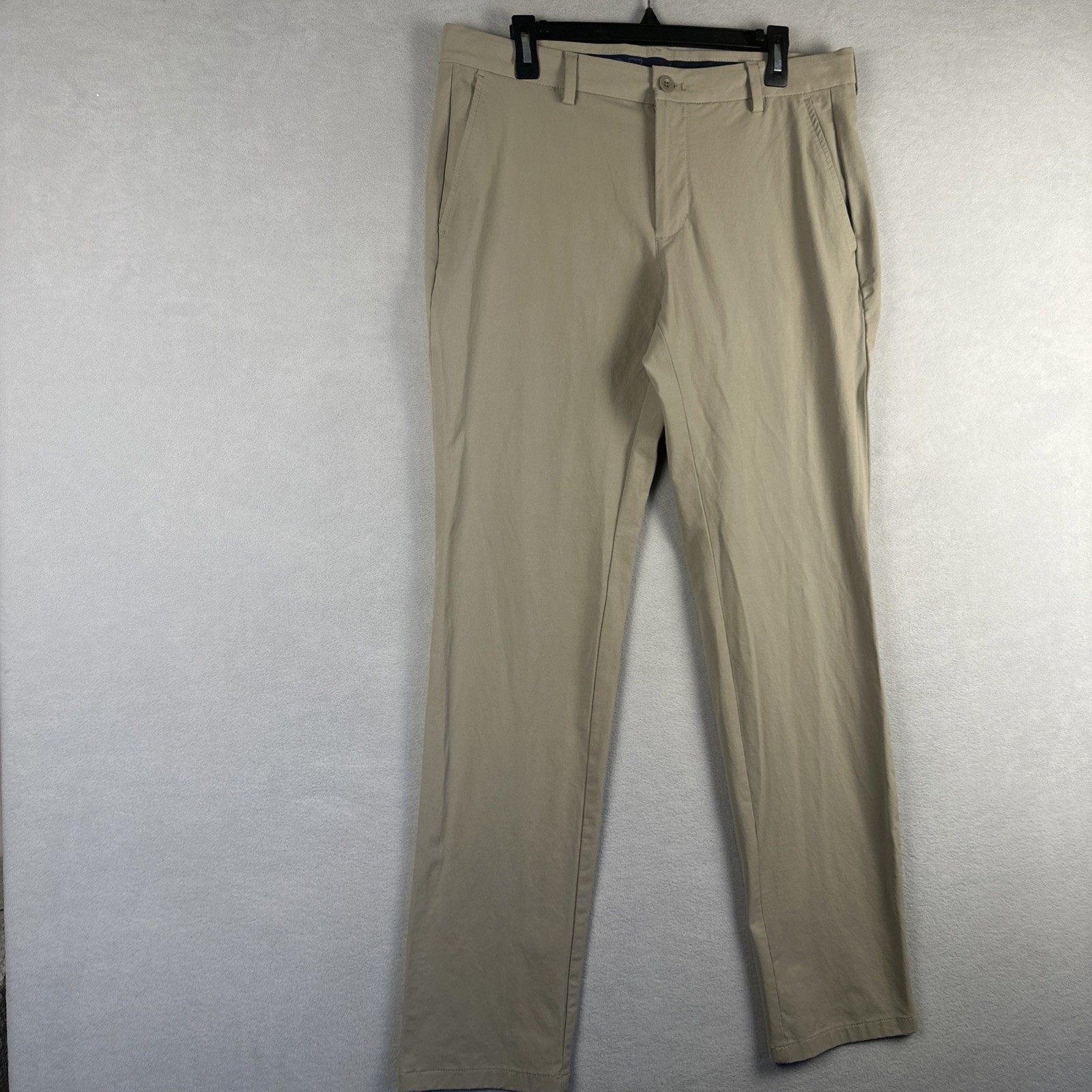 Vineyard Vines Performance Pants Men’s 34×34 Fits 34×33.5 Khaki Stretch Preppy
