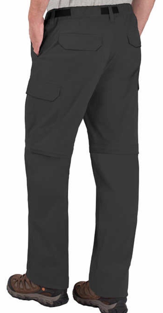 BC Clothing Men’s Convertible Stretch Cargo Hiking Pants/Shorts. Awesome Pant