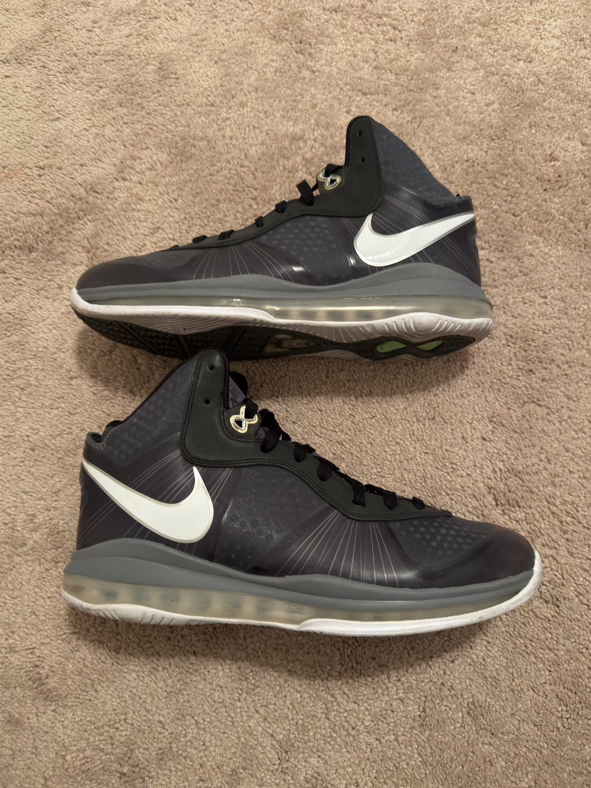Nike LeBron 8 v2 Cool Grey size 13