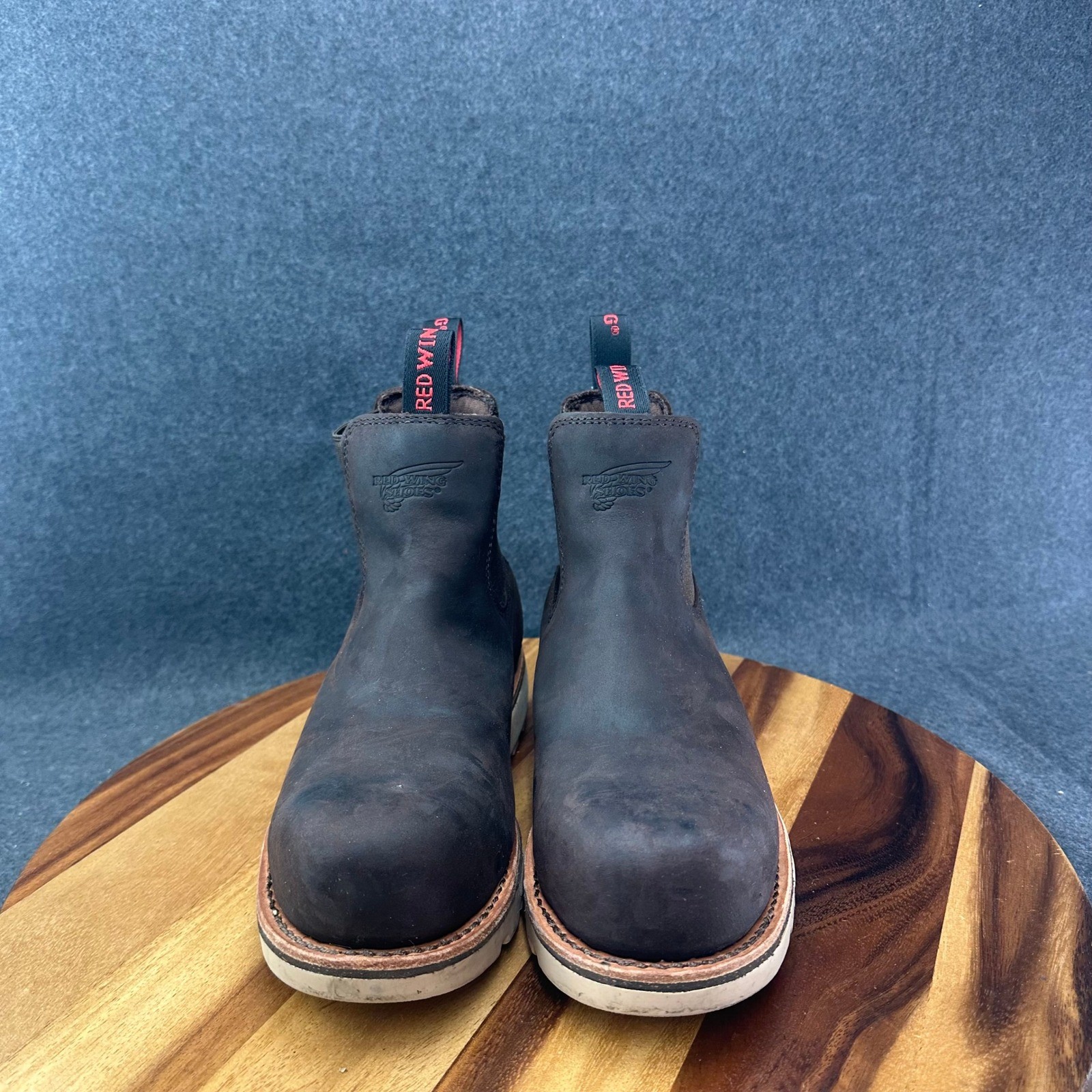 Red Wing 2446 Traction Tread Lite Chelsea Safety Toe Work Boot Men’s Size 7D