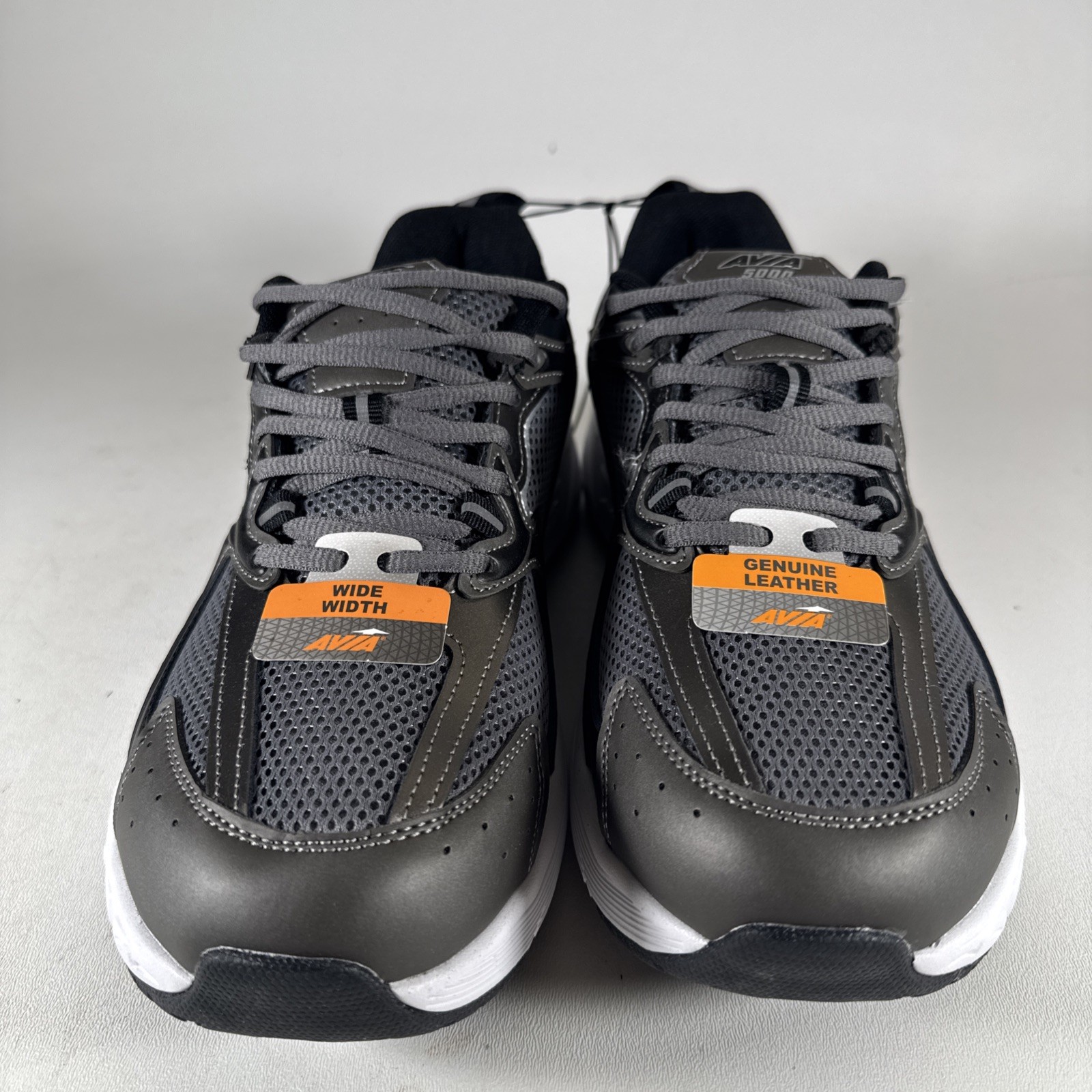 Avia Men’s 5000 Athletic Performance Running Shoes Gray Wide Width Size 10W