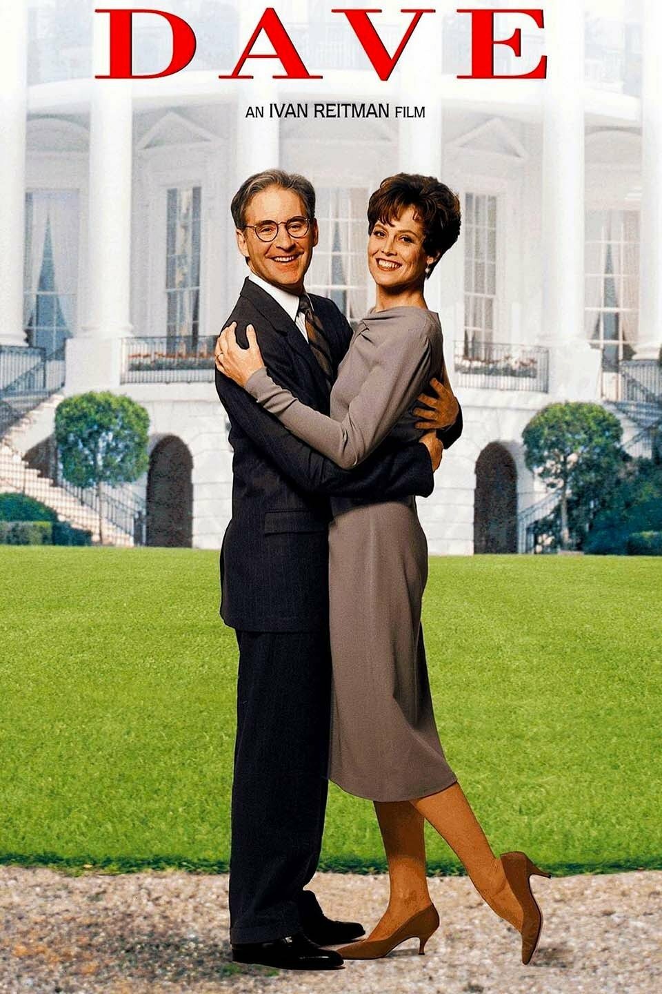 DAVE Movie Duffel Kevin Kline, Sigourney Weaver, Royal Travel Bag 16x9x9 In