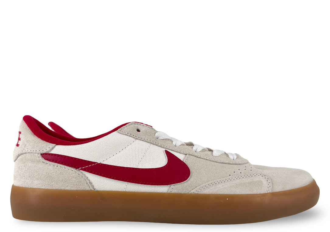 Size 9.5M/11W – Nike Heritage Vulc SB ‘Summit White Cardinal Red’ CD5010-100 Bra