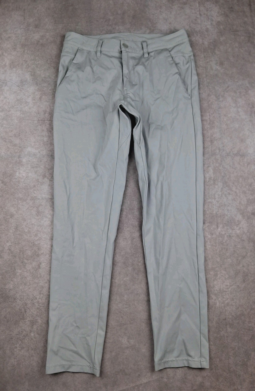 BYLT Everyday Pant 2.0 Mens Small 30×29 Slim Fit Gray Commuter Tech Chino