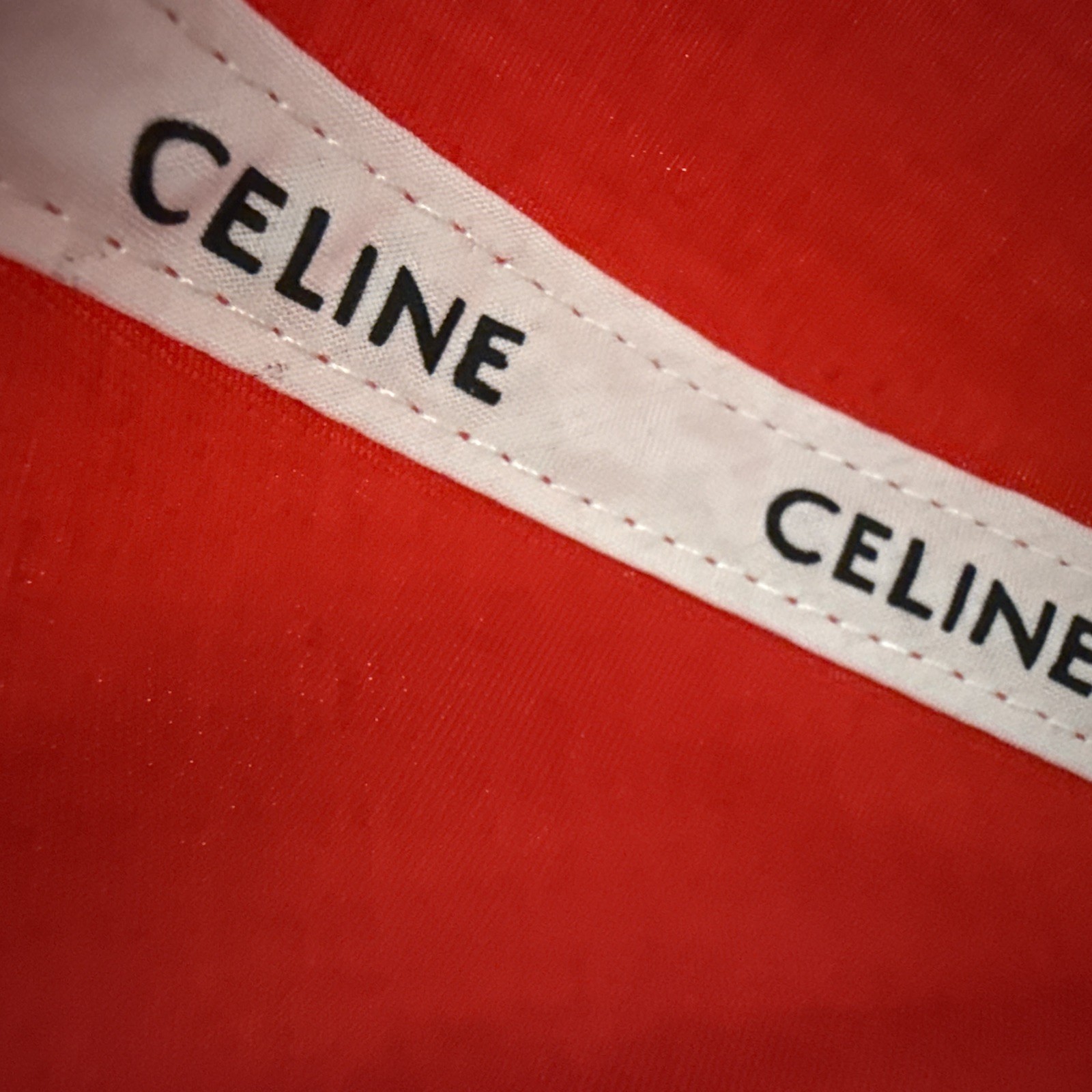 Celine Triomphe baseball cap Size M cotton embroidered Triomphe logo Paris