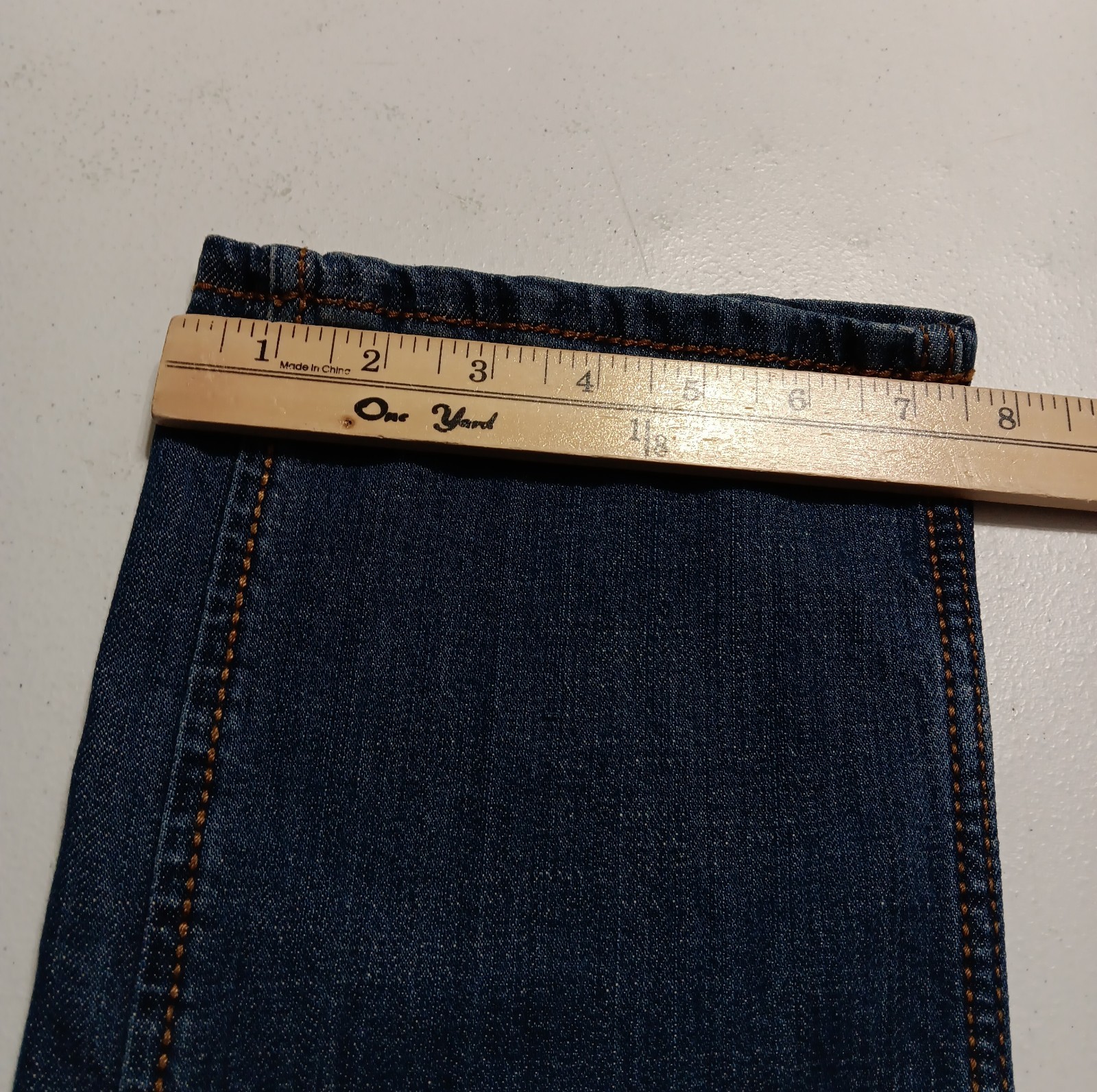 Wrangler Jeans Mens 30×32 Blue Retro Slim Fit Straight Cowboy Boot Western Denim